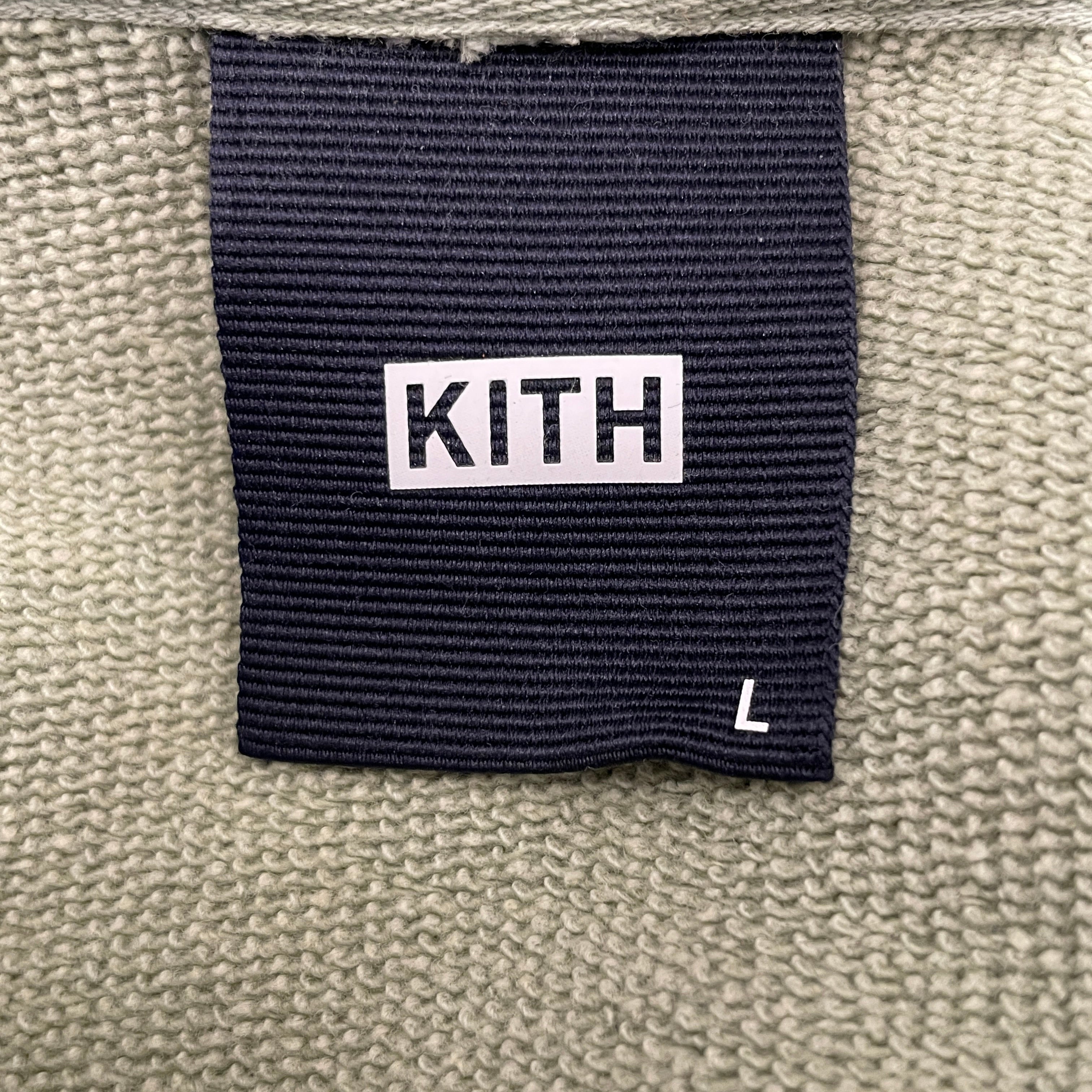 KITH/Hoodie/L/Cotton/GRN/front box logo view 3