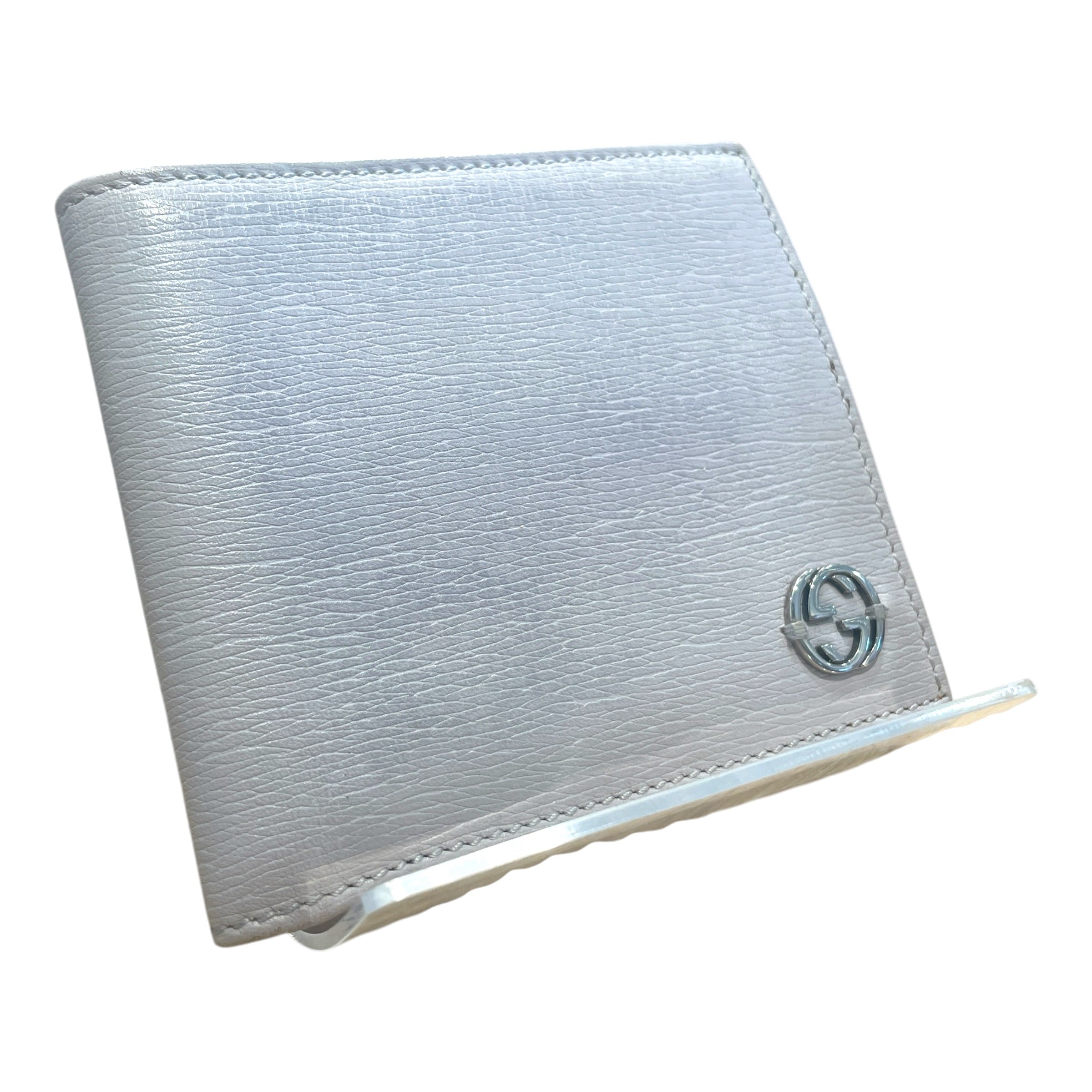 GUCCI/Bifold Wallet/Leather/GRY/GG Marmont Wallet view 1