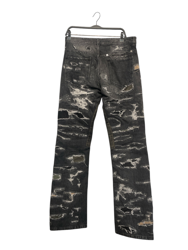 GIVENCHY/Skinny Pants/31/Cotton/GRY/GIVENCHY S/S24