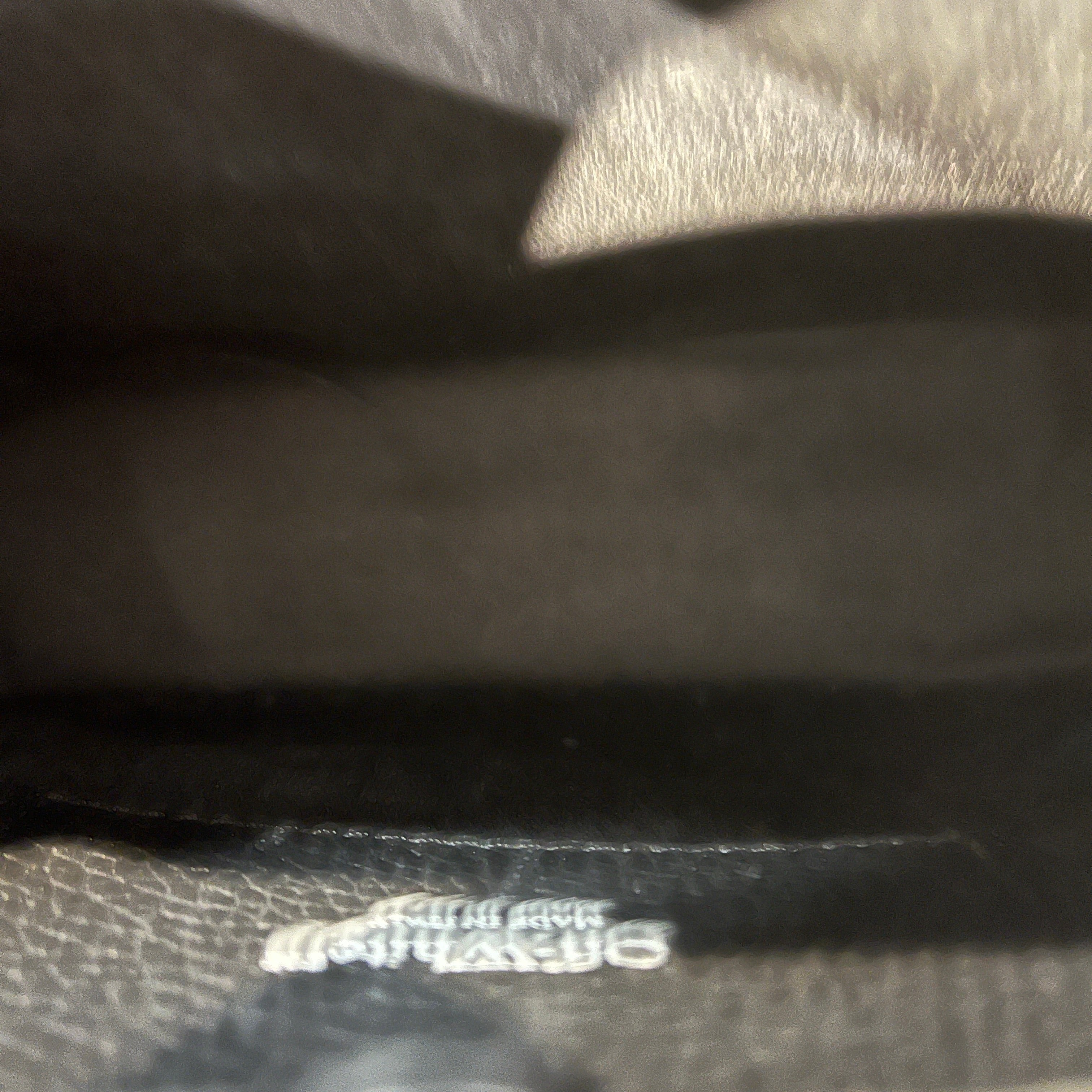 OFF-WHITE/Cross Body Bag/Leather/BLK/diag messenger bag view 6