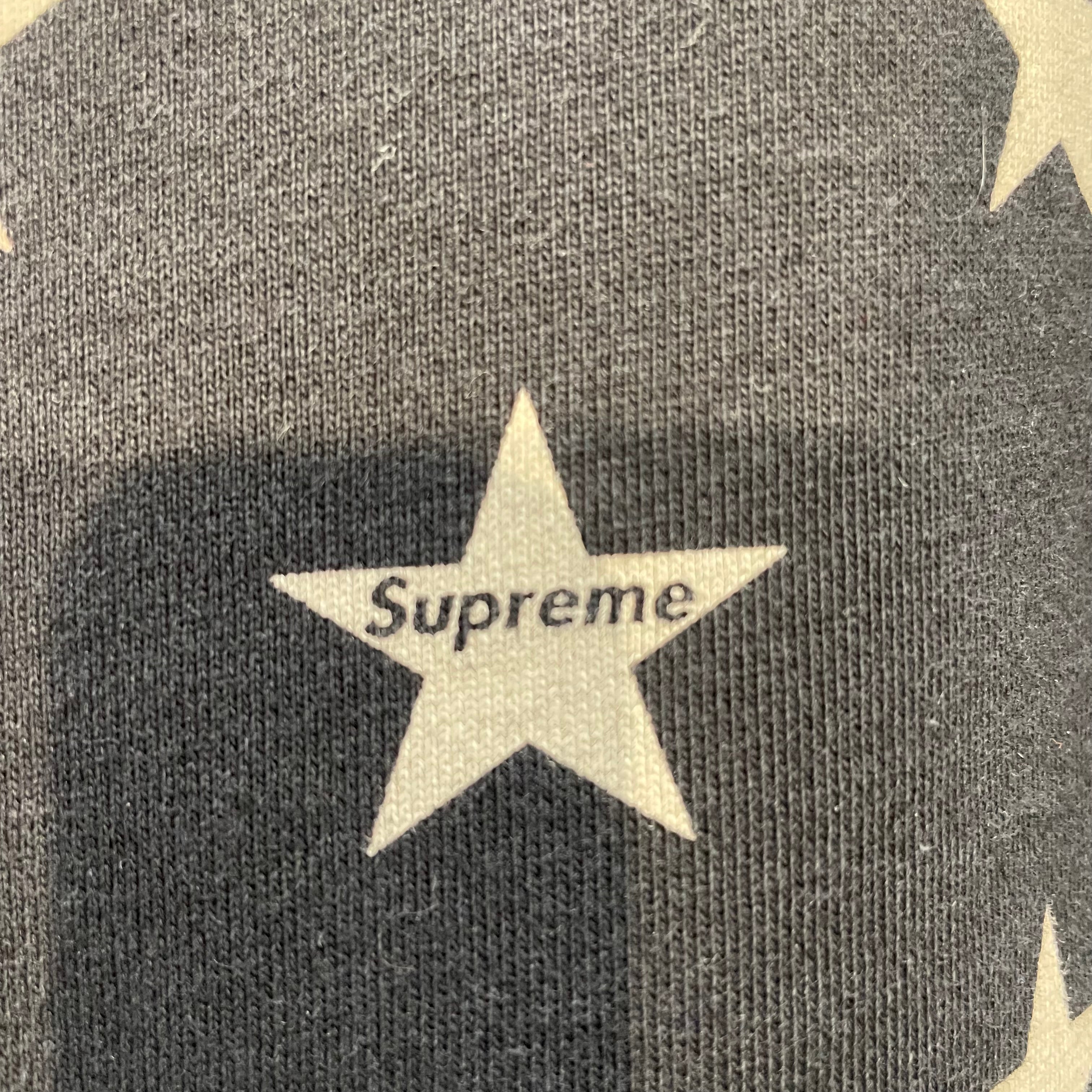 Supreme/Champion/Sweatshirt/L/All Over Print/Cotton/BLK/stars crewneck view 3