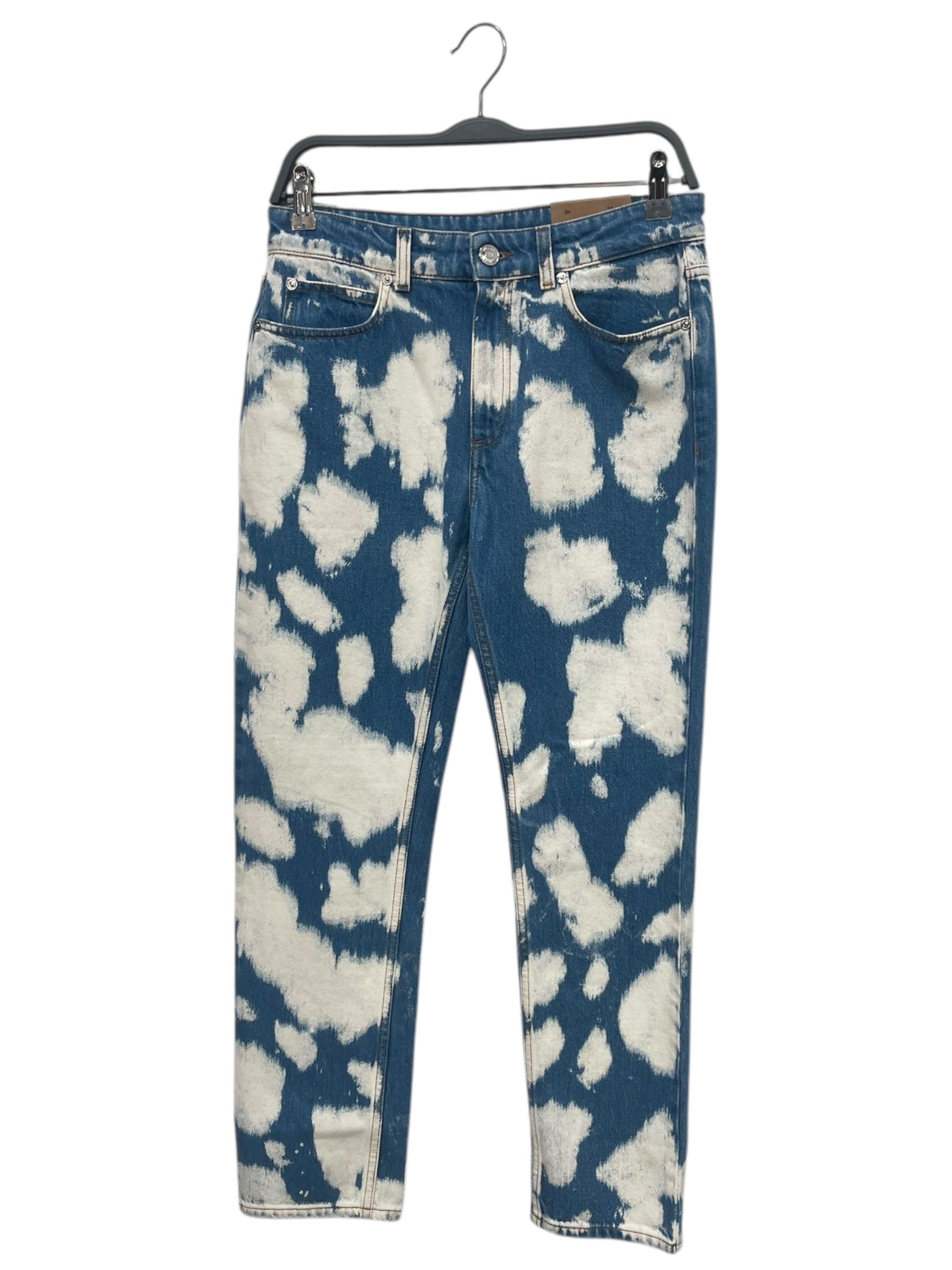 BURBERRY/Pants/27/Denim/BLU/All Over Print/ view 1