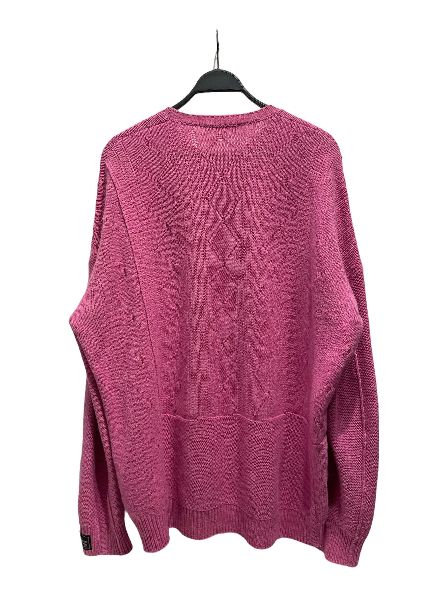 RAF SIMONS/Sweater/1/Wool/PNK/ALTERED REALITY view 2