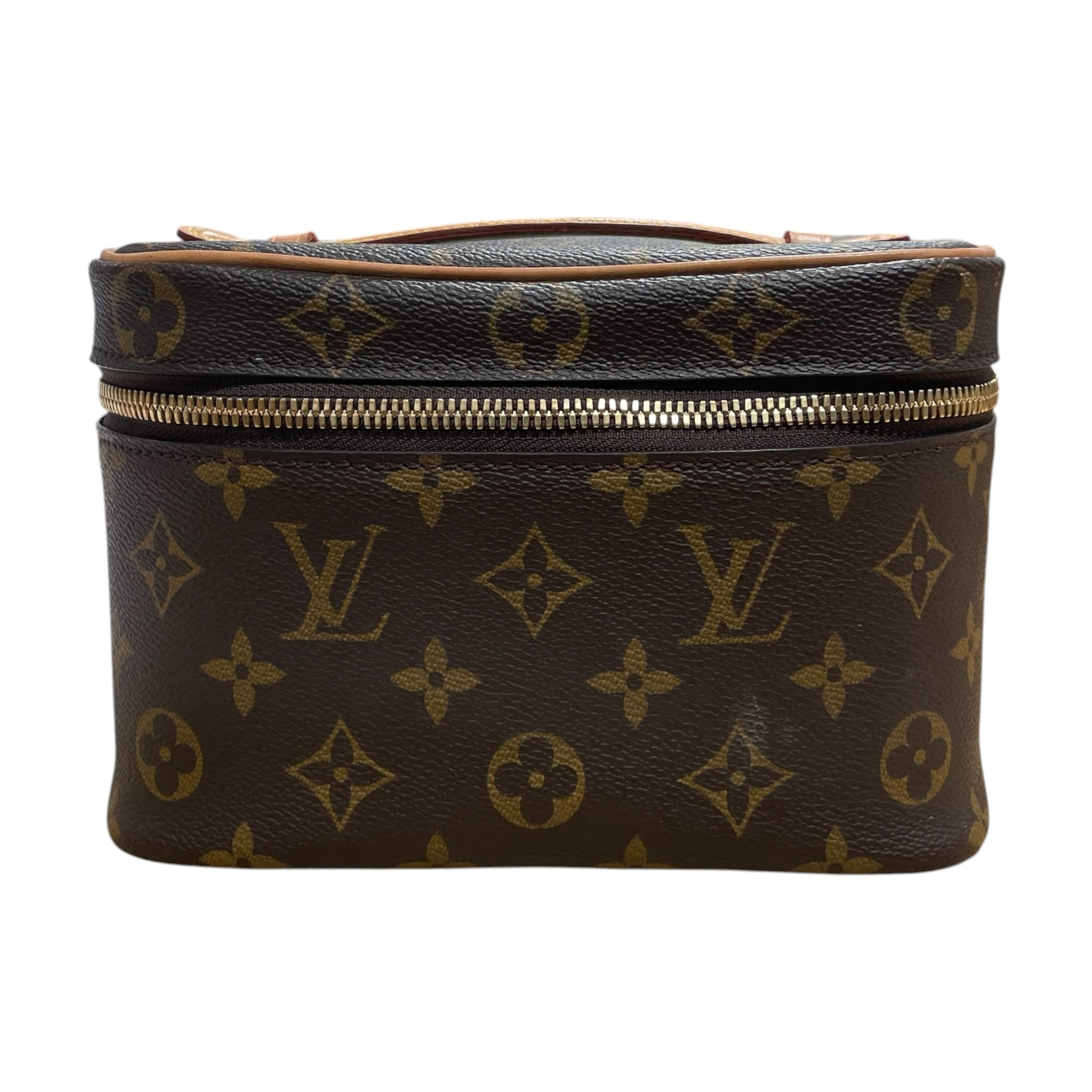 LOUIS VUITTON/Bag/Monogram/Leather/BRW/NICE MINI view 1