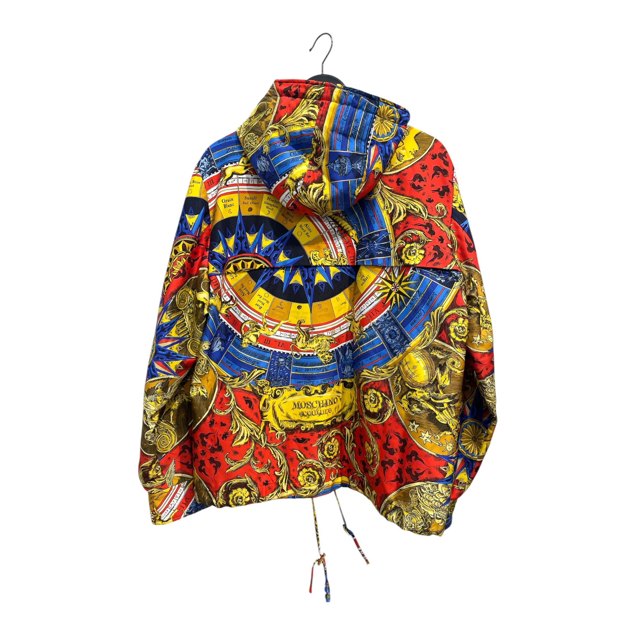 MOSCHINO/Zip Up Hoodie/48/All Over Print/Nylon/MLT/ZODAIC PRINT view 2