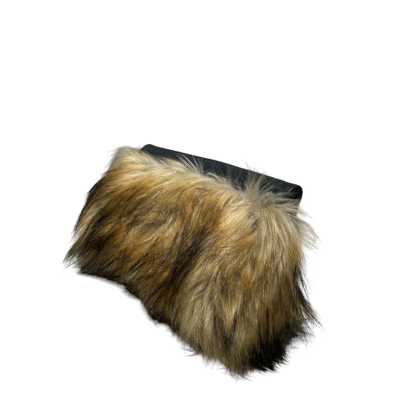 kate spade new york/Hand Bag/Leather/BLK/faux fox