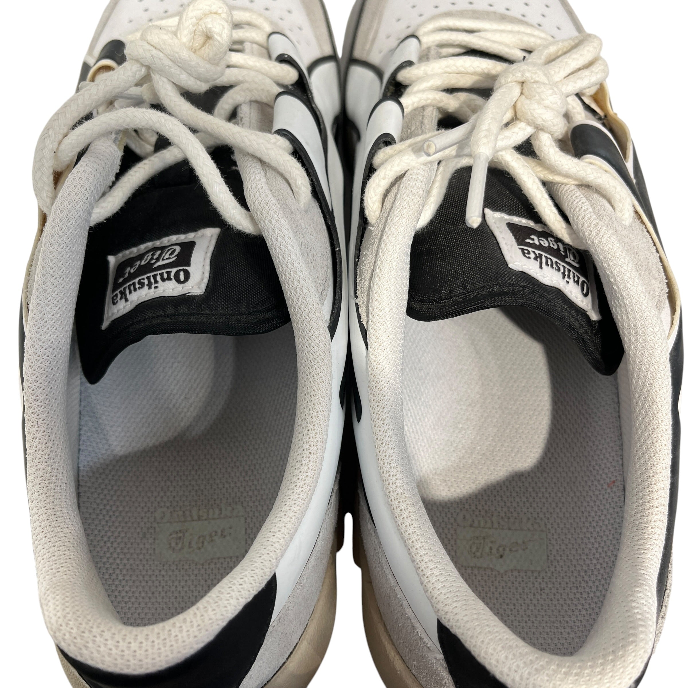 Onitsuka Tiger/Low-Sneakers/US 10.5/Cotton/WHT/BIG LOGO TRAINER view 4