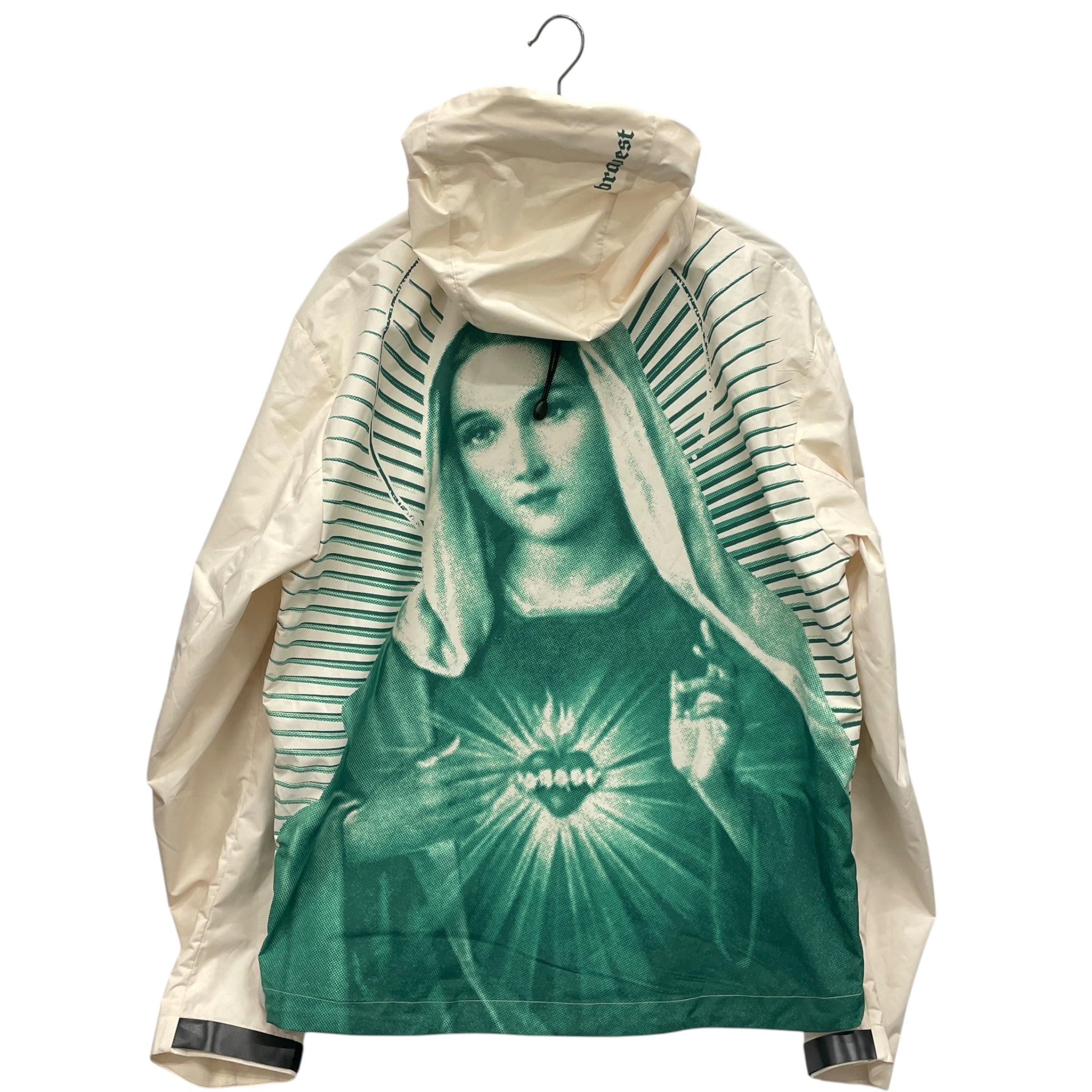 Bravest Studios/Windbreaker/XL/Gore-Tex/GRN/All Over Print/VIRGIN MARY PRINT SHELL JACKET view 2