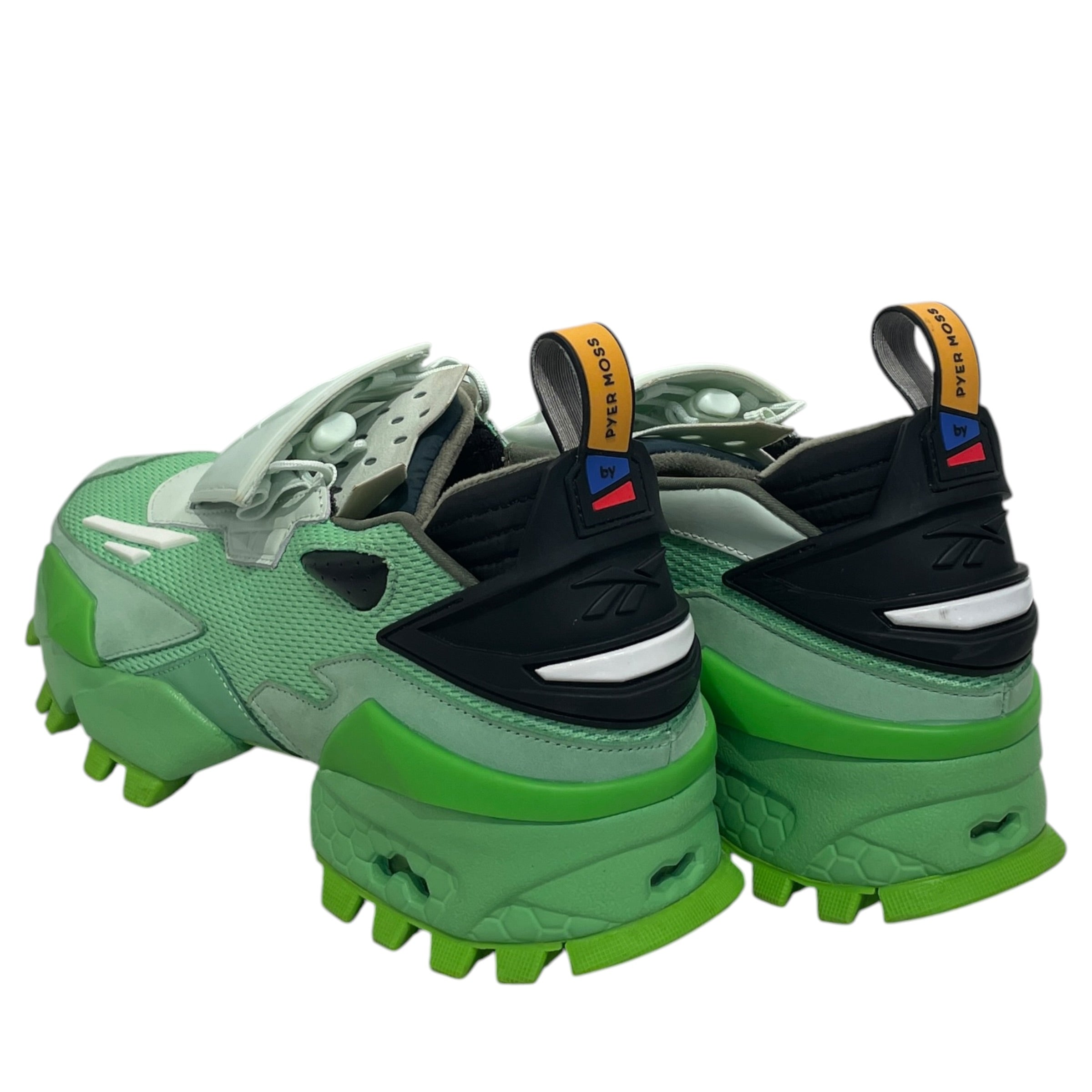 Reebok/Low-Sneakers/US 10/Cotton/GRN/ view 2