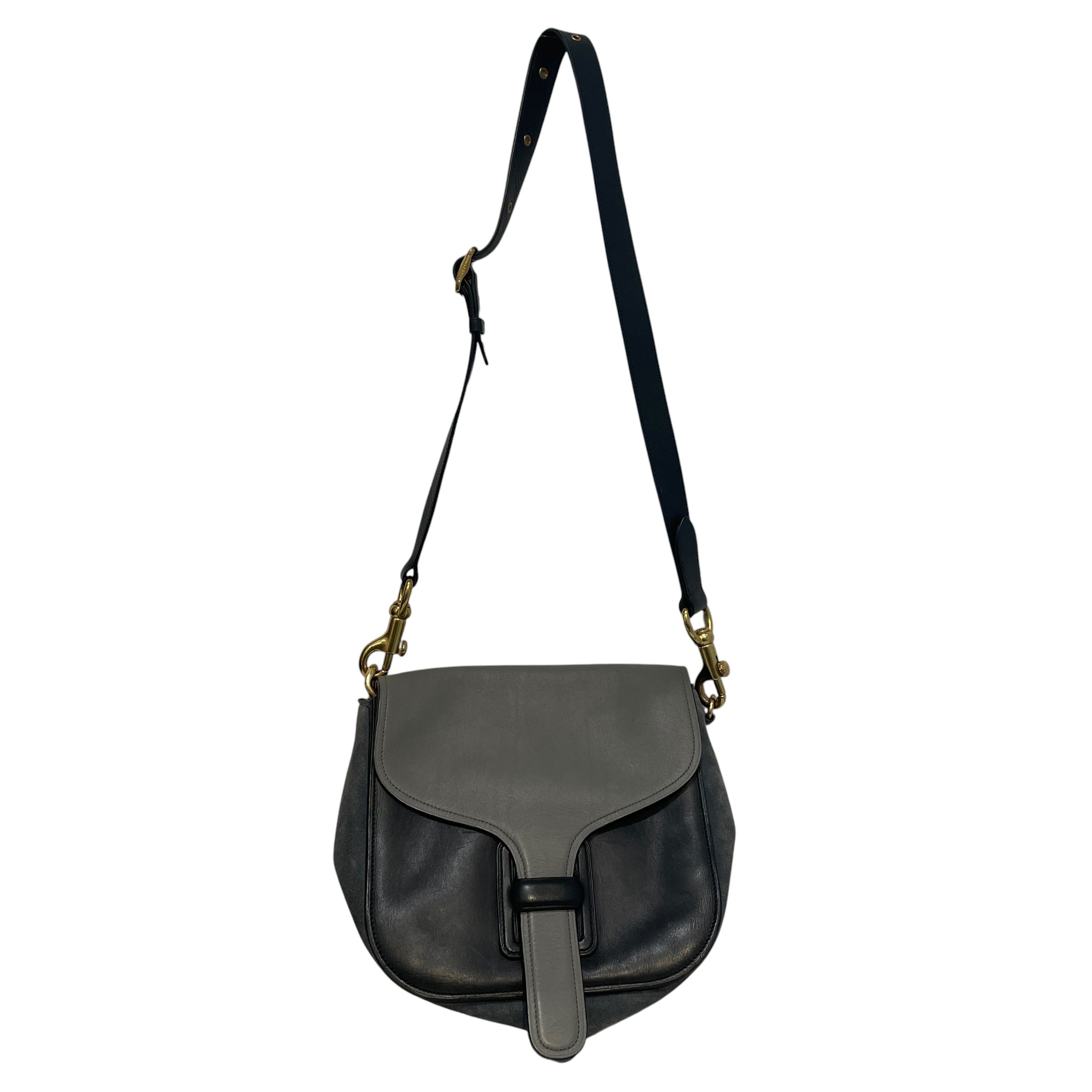 COACH/RODARTE/Cross Body Bag/Leather/BLK/Rodarte Courier Bag view 1