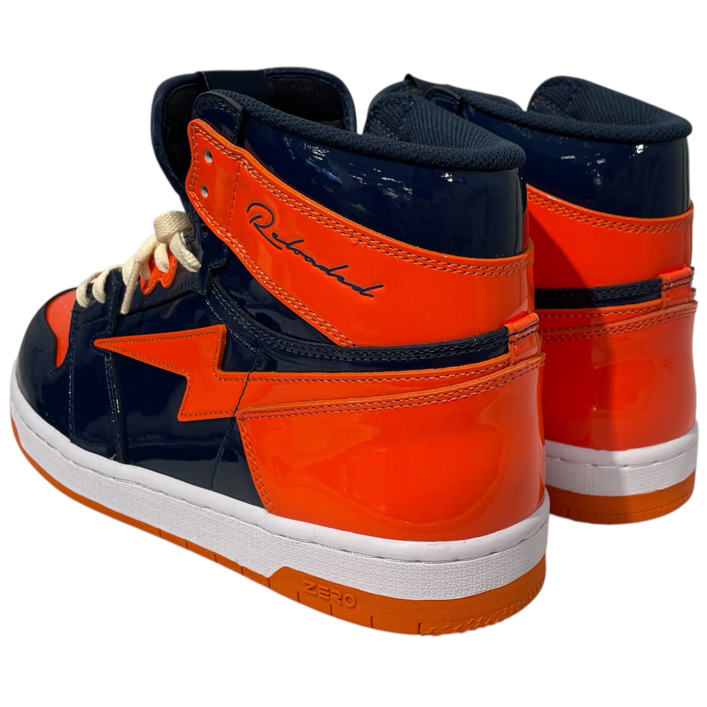 reves paris /Hi-Sneakers/US 12/Nylon/NVY/air kiy huston 2.0 view 2