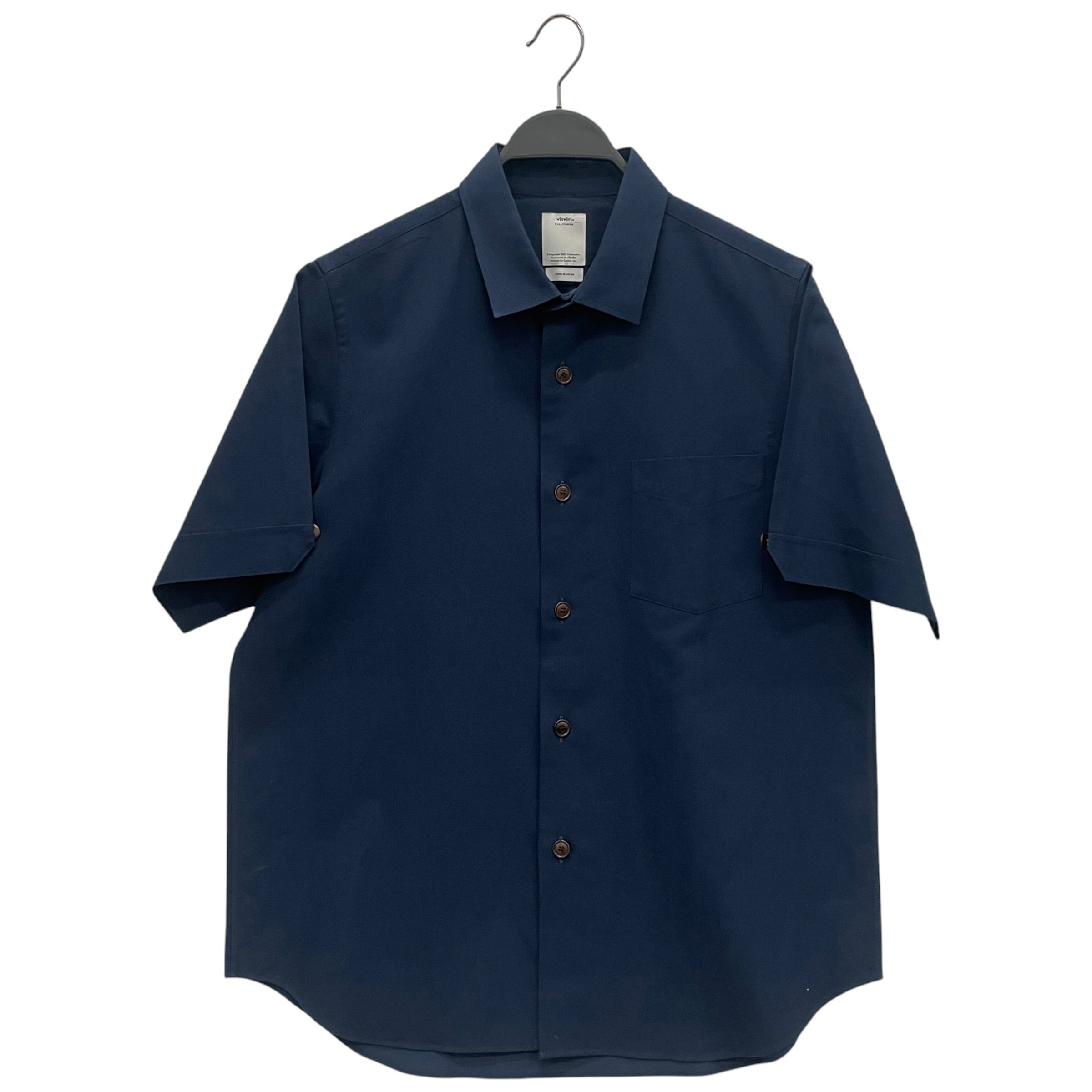 visvim/SS Shirt/4/Cotton/BLU/MADE OF JAPANESE PAPER view 1