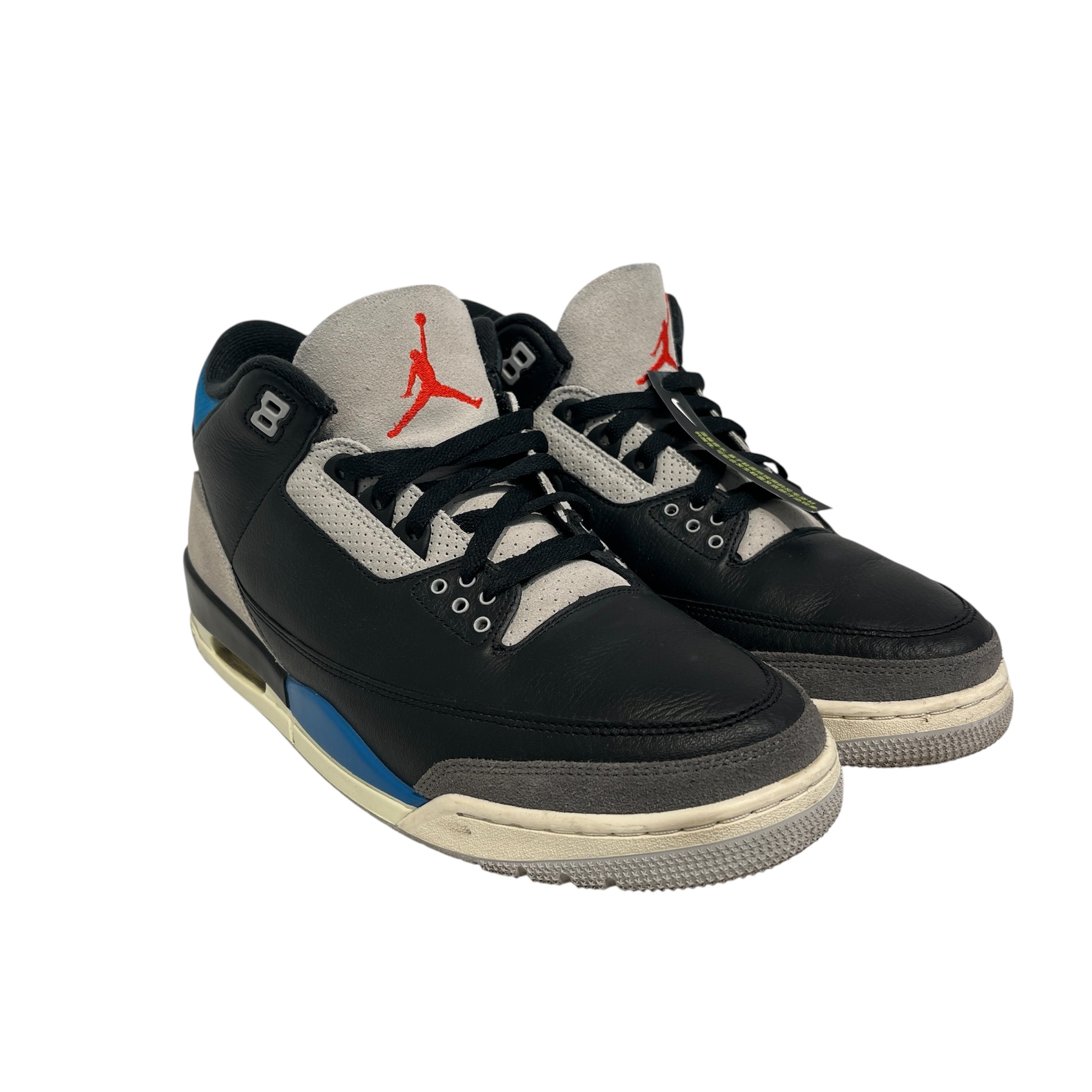 NIKE/Hi-Sneakers/US 12/Cotton/BLK/Jordan 3 retro OG Rare air view 1