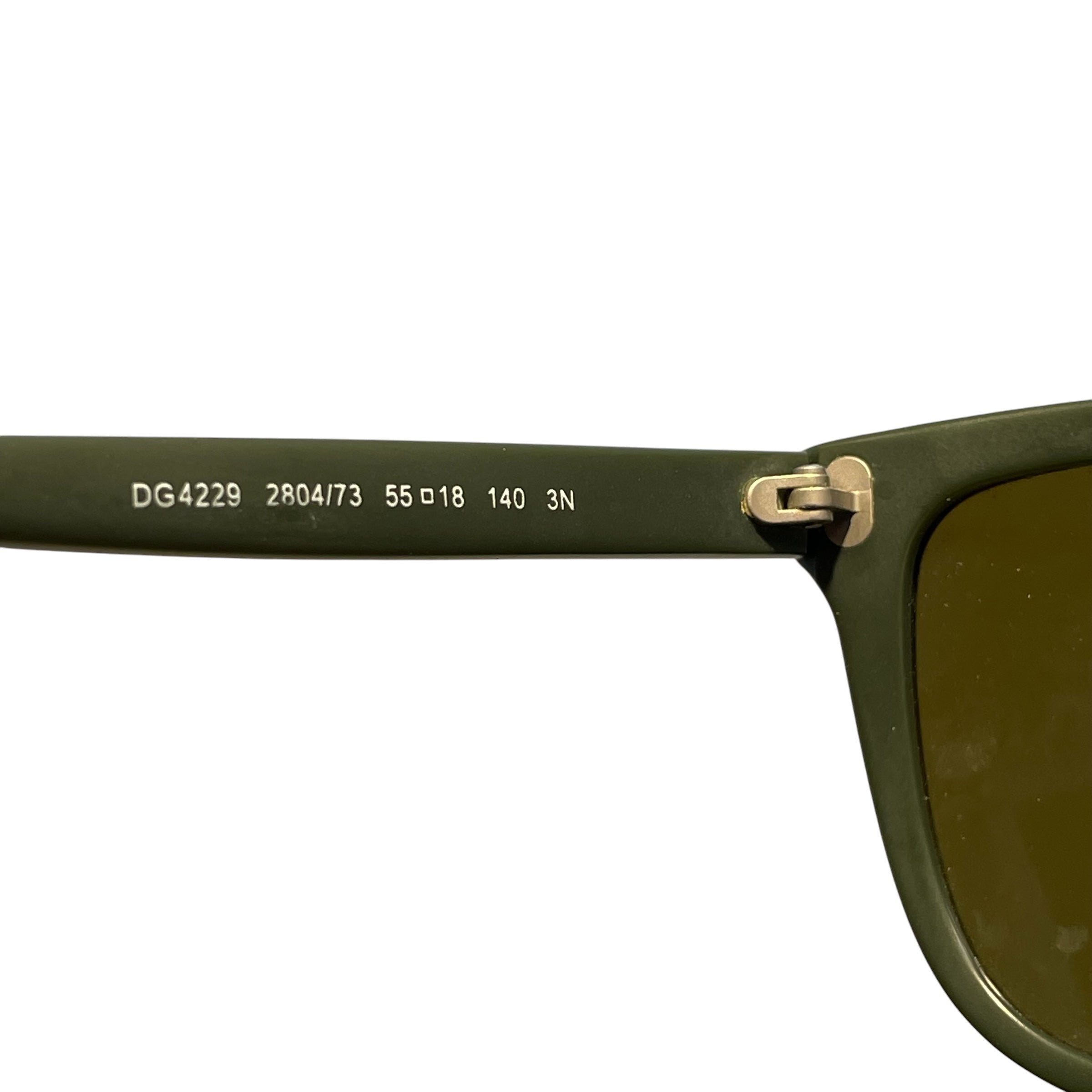 DOLCE&GABBANA/Sunglasses/Camouflage/Plastic/GRY/M's/dg4229/ brown lenses view 4