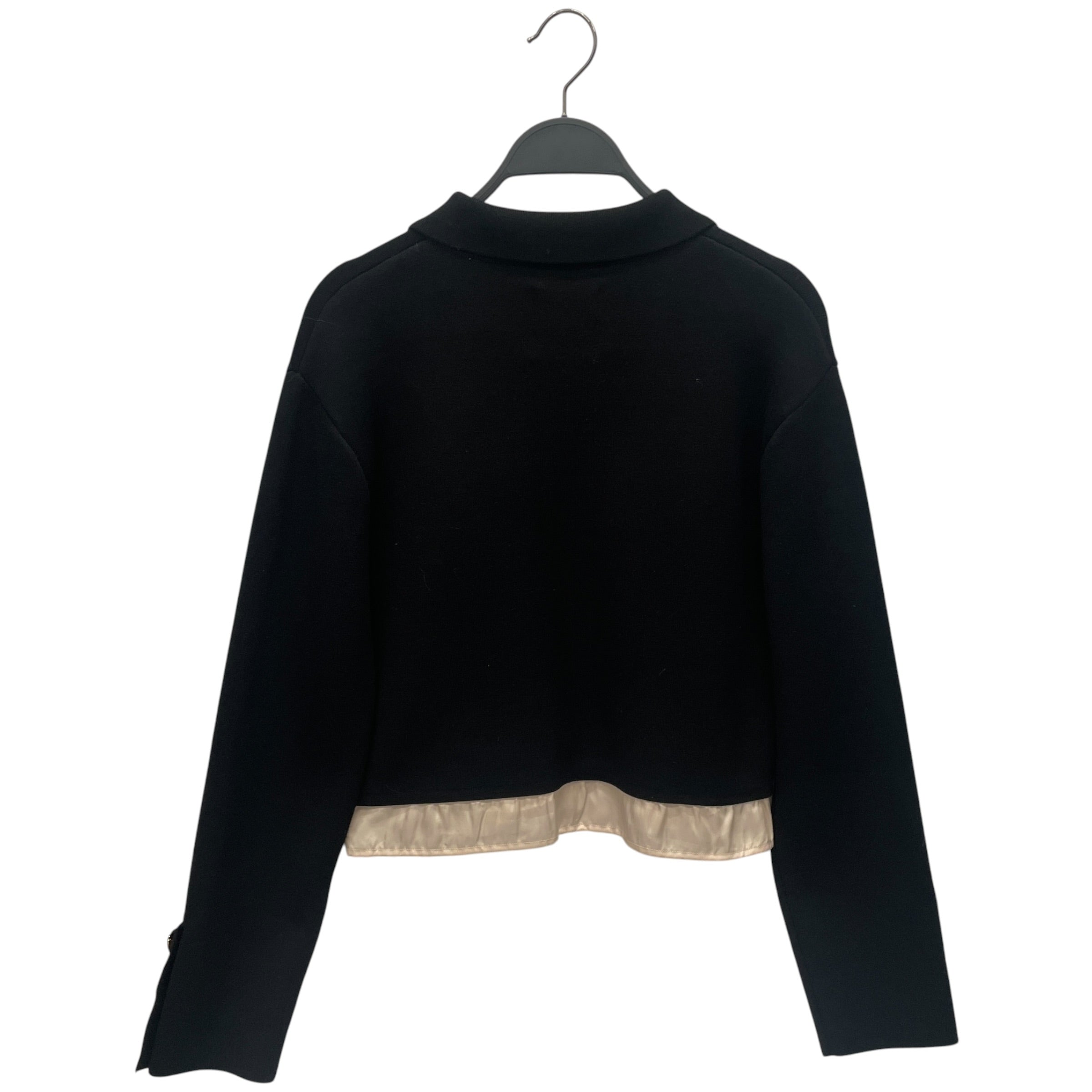sandro/Jacket/0/BLK/HAYLO CONTRAST TRIM view 2
