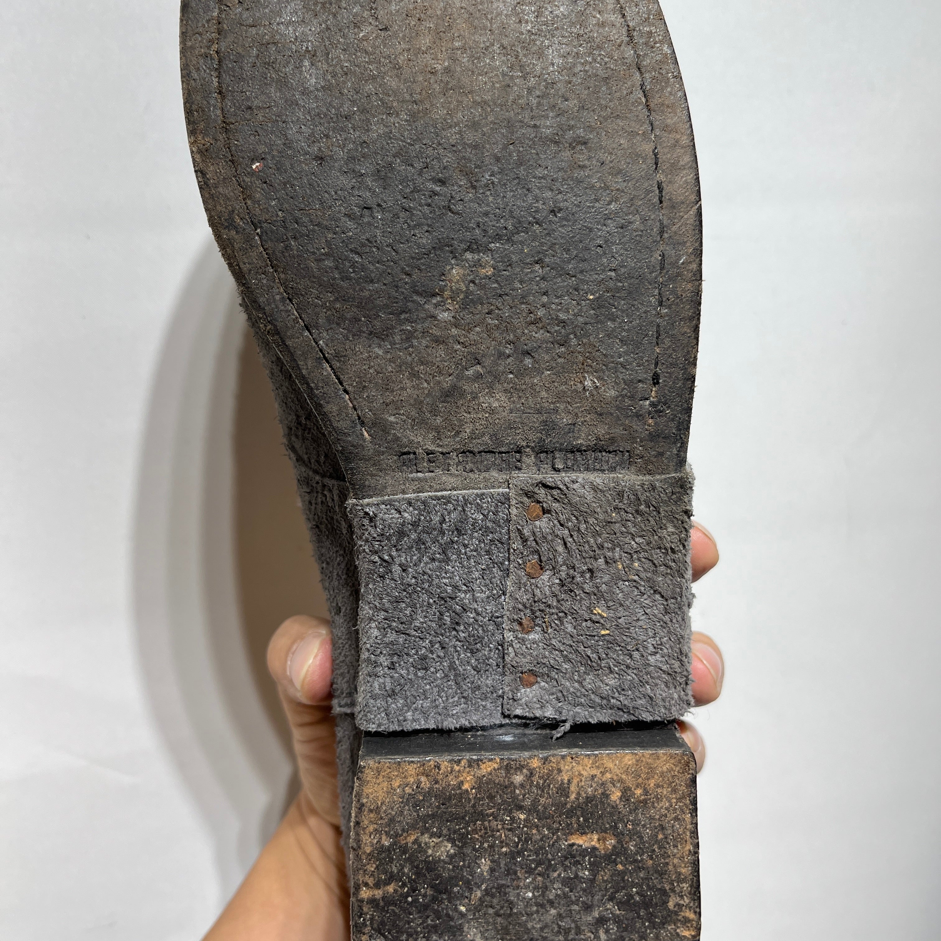 Alexandre Plokhou/Loafers/EU 45/Suede/GRY/WRAP DETAIL view 5