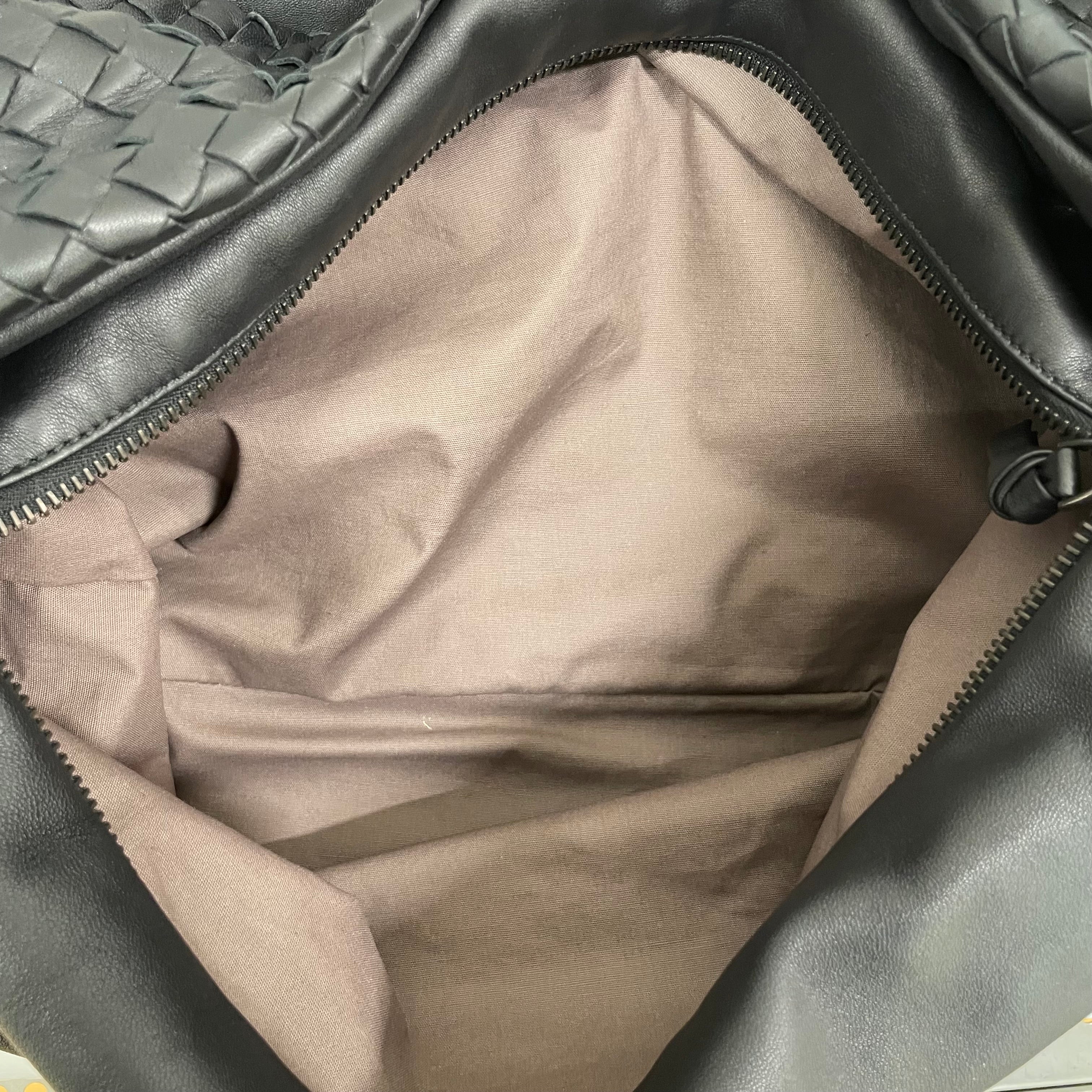 BOTTEGA VENETA/Hand Bag/Leather/BLK/INTRECCIATO/B00818199V view 4