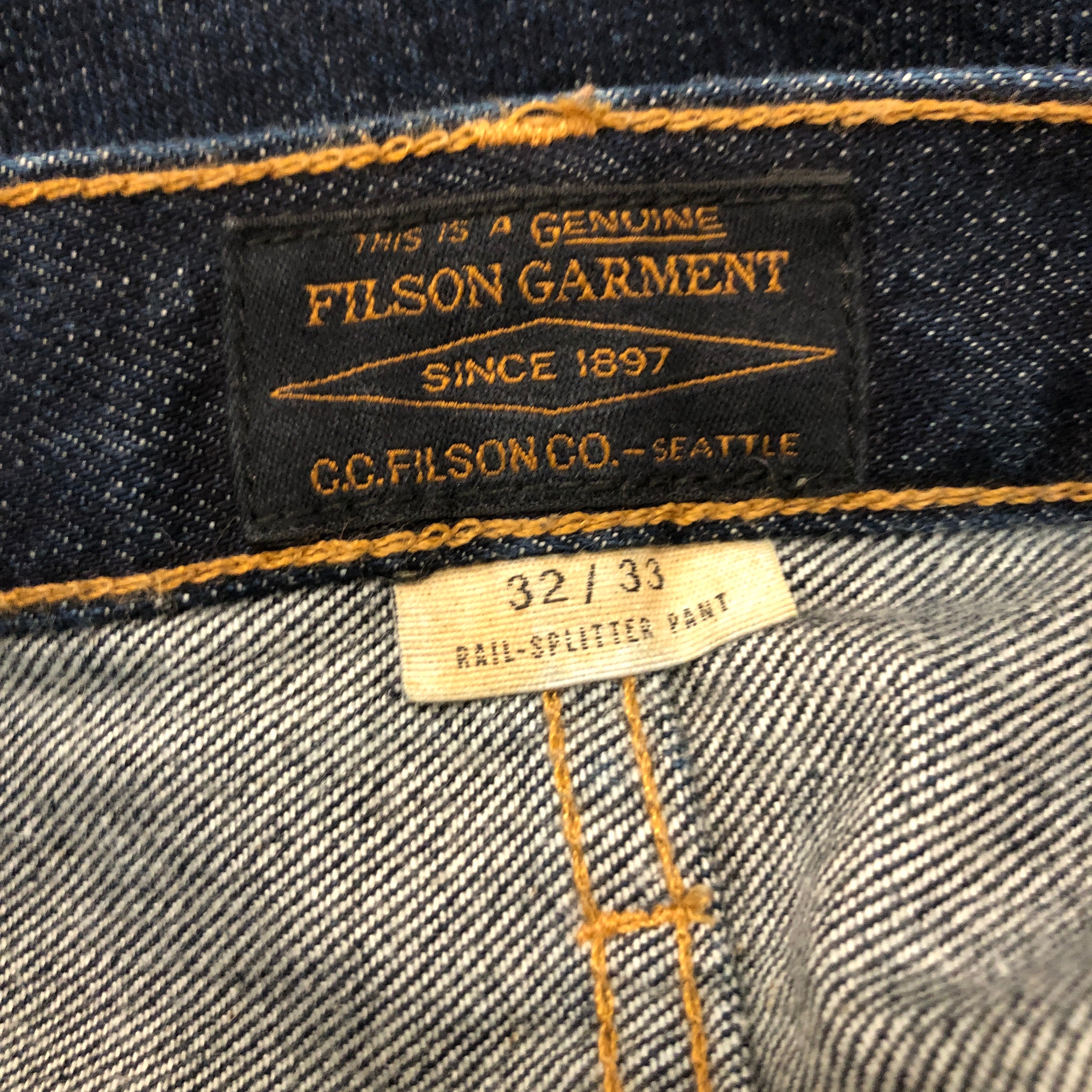 FILSON/Pants/32/Denim/NVY/32/33 view 4
