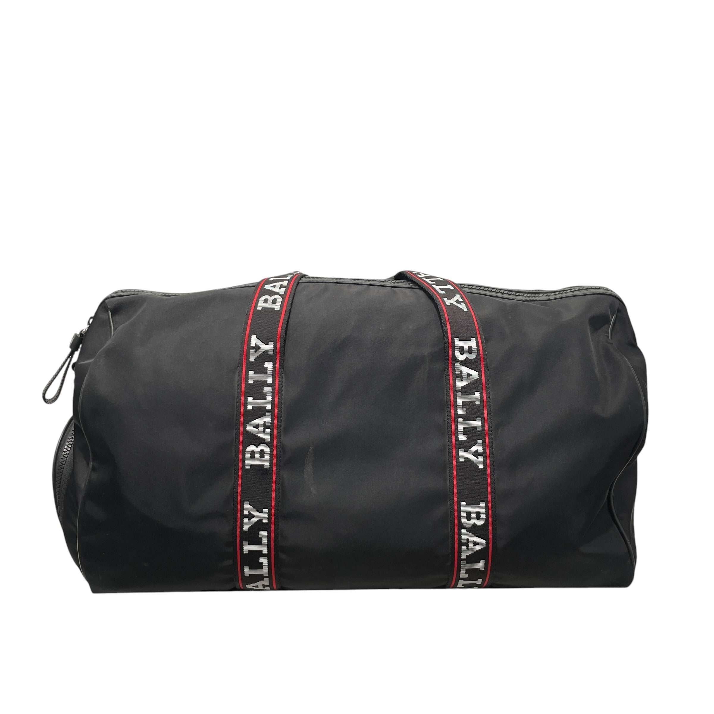 BALLY/Bag/Cotton/BLK/weekender view 2