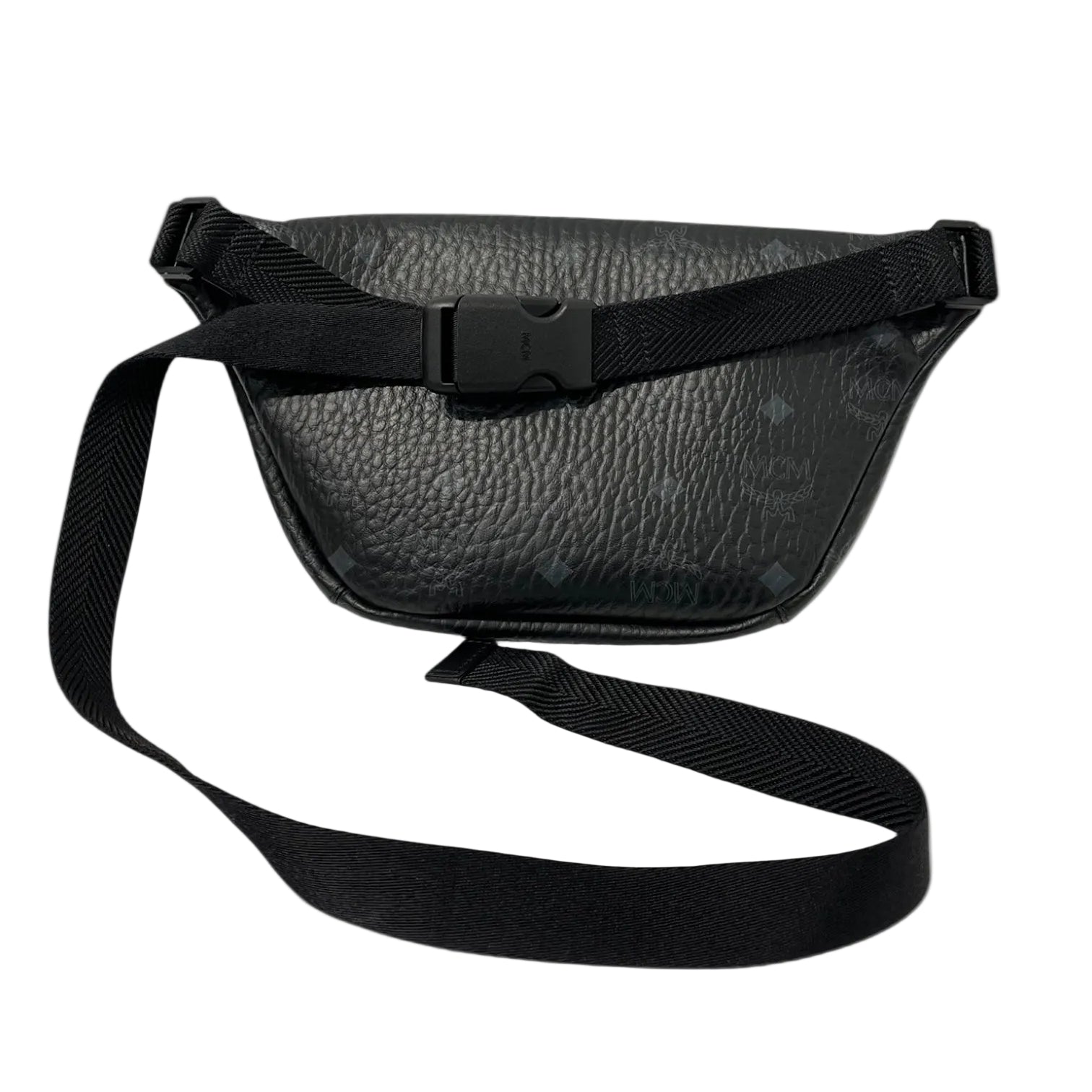 MCM/Fanny Pack/Monogram/Leather/BLK/S4307 view 2