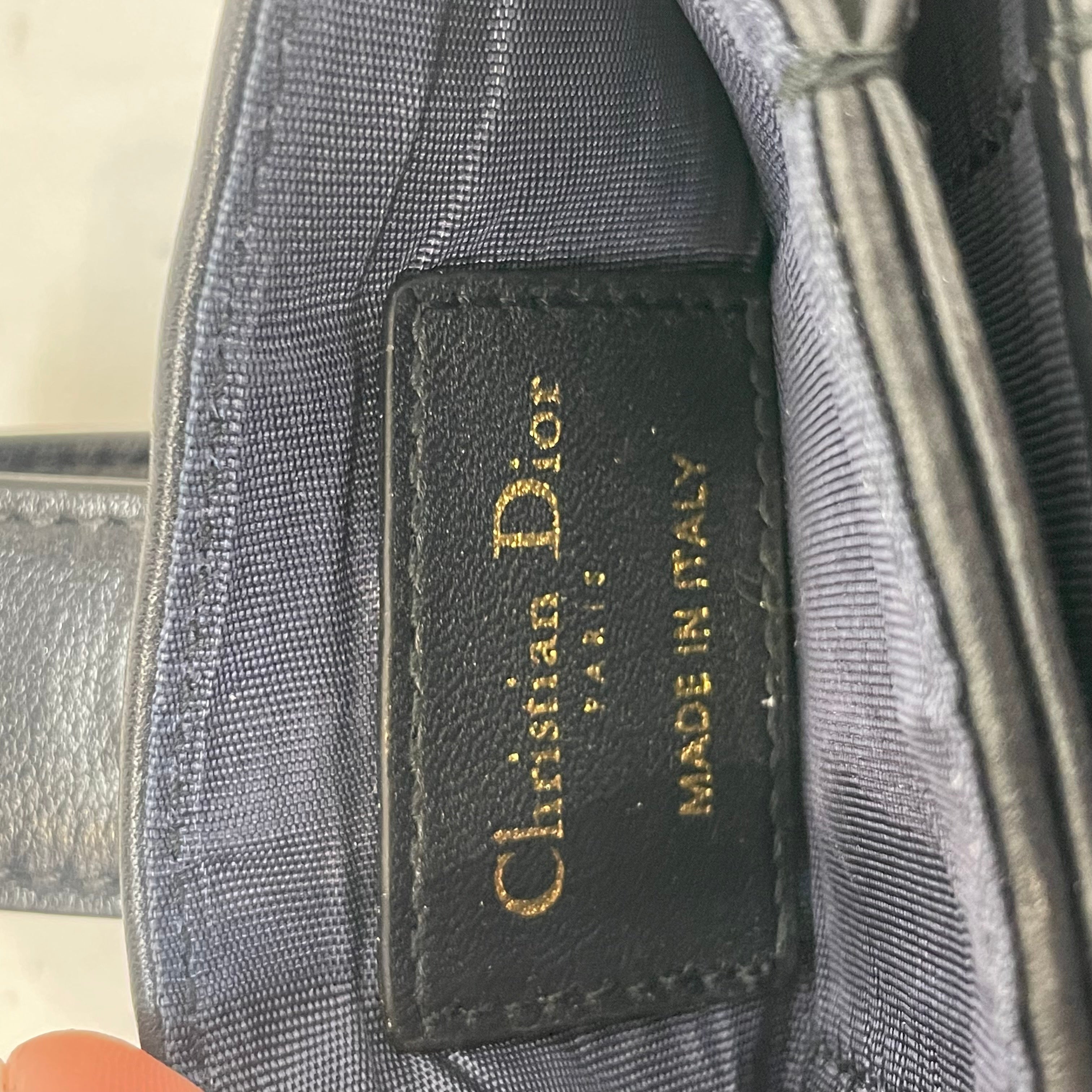 Christian Dior/Wallet/Monogram/Cotton/BLK/L's/accordian 30 montaigne view 5