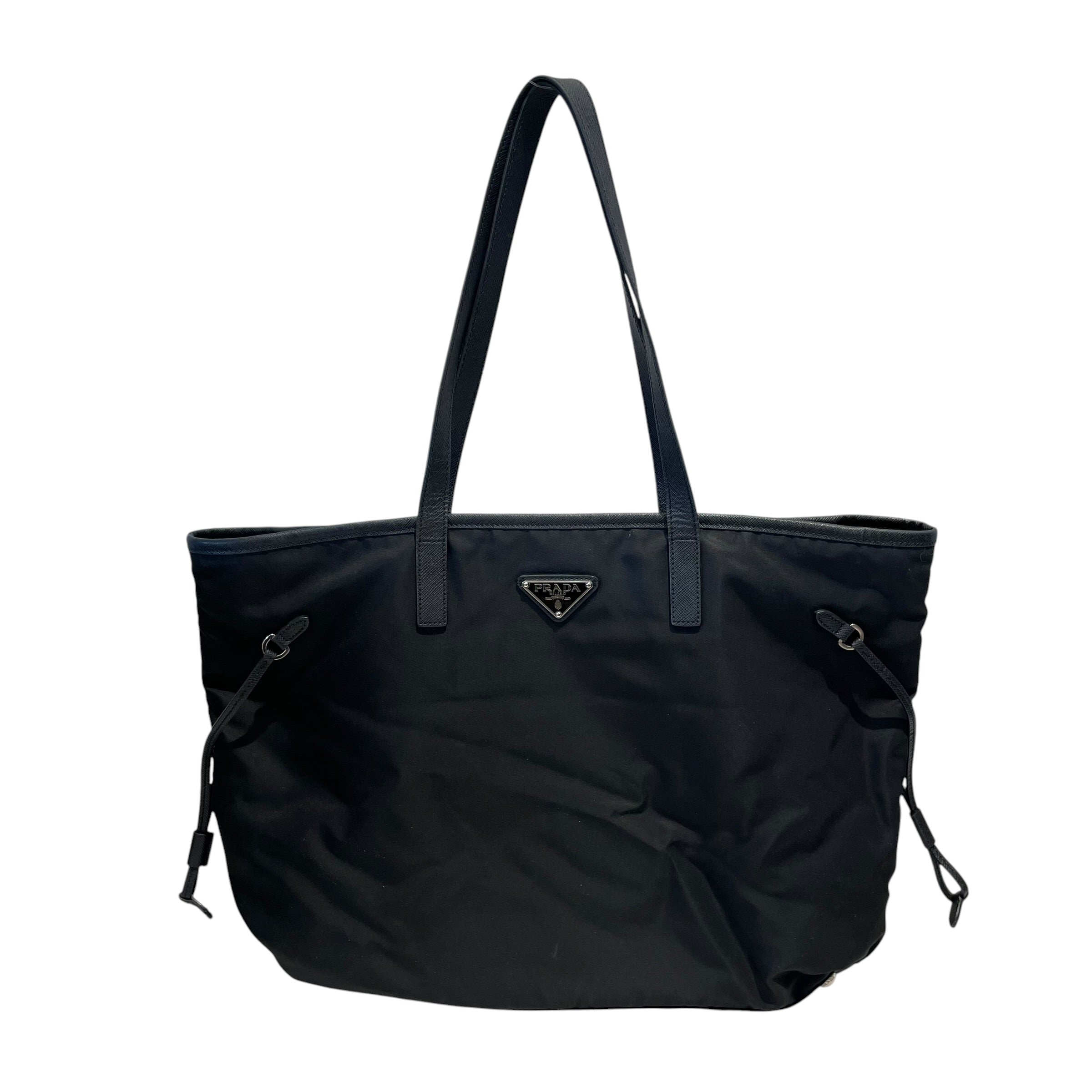 PRADA/Tote Bag/Nylon/BLK/Tessuto Nylon Tote view 1