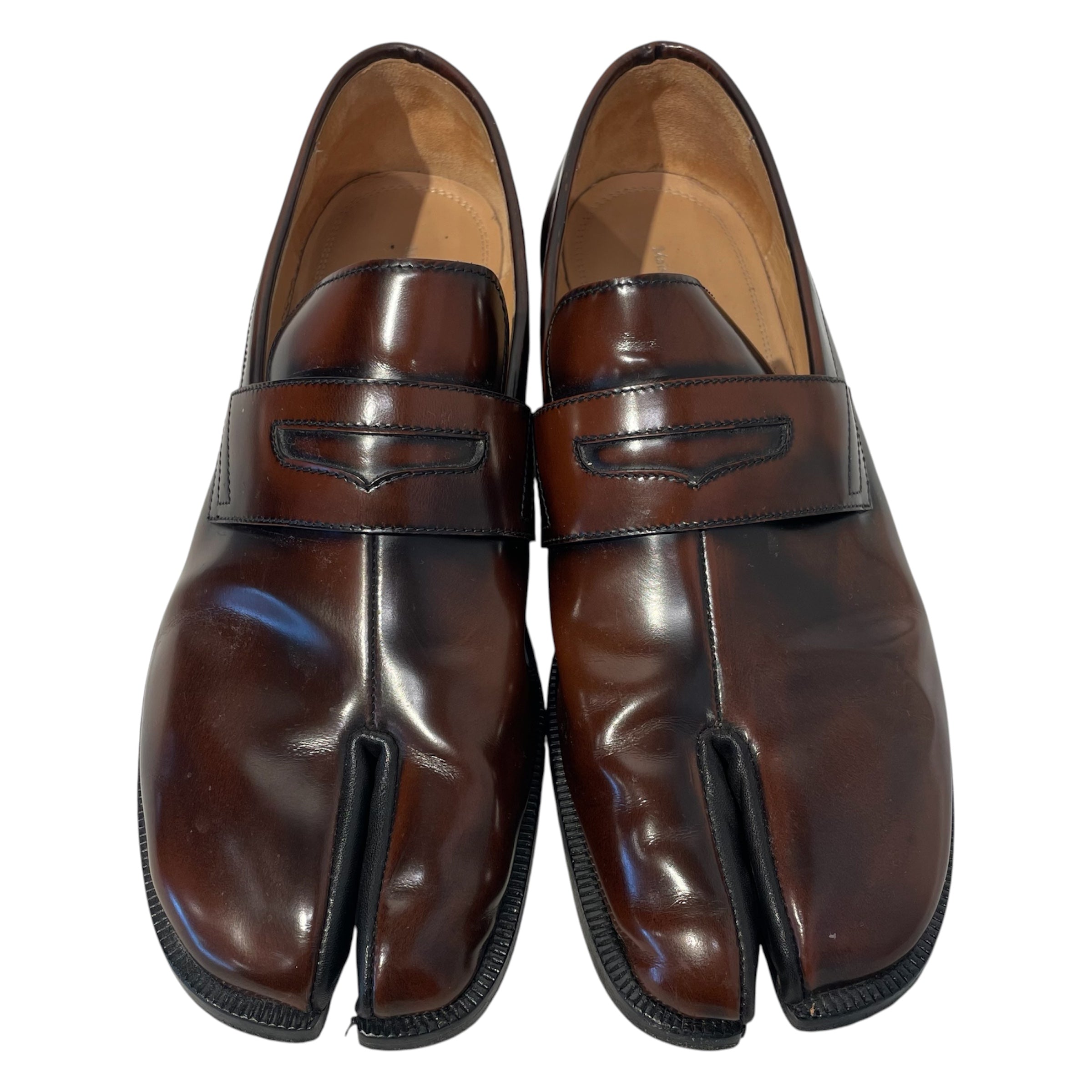Maison Margiela/Loafers/EU 42/Leather/BRW/ view 3
