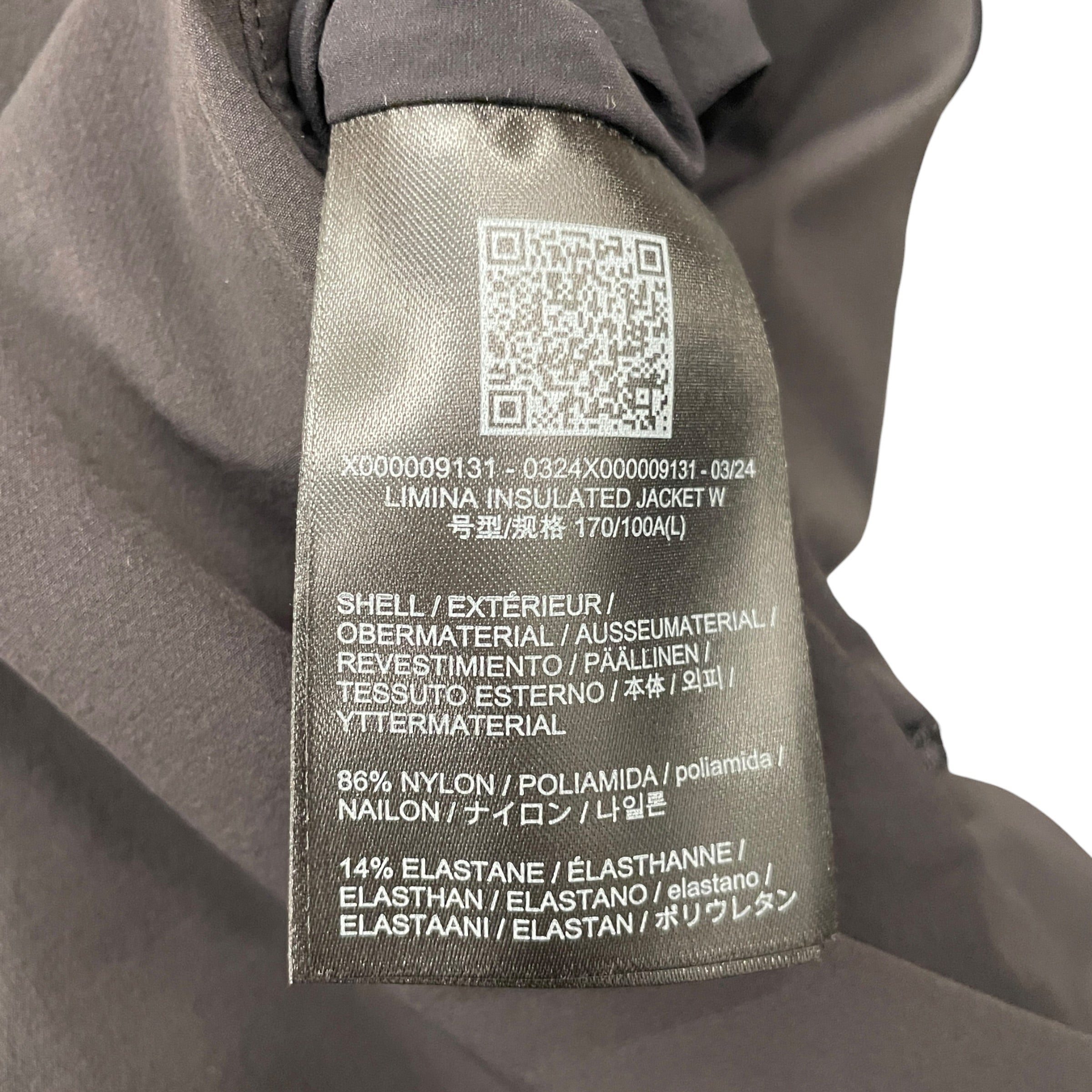 ARC'TERYX VEILANCE/Jacket/L/Gore-Tex/BLK/WOMENS LIMINA JKT view 4