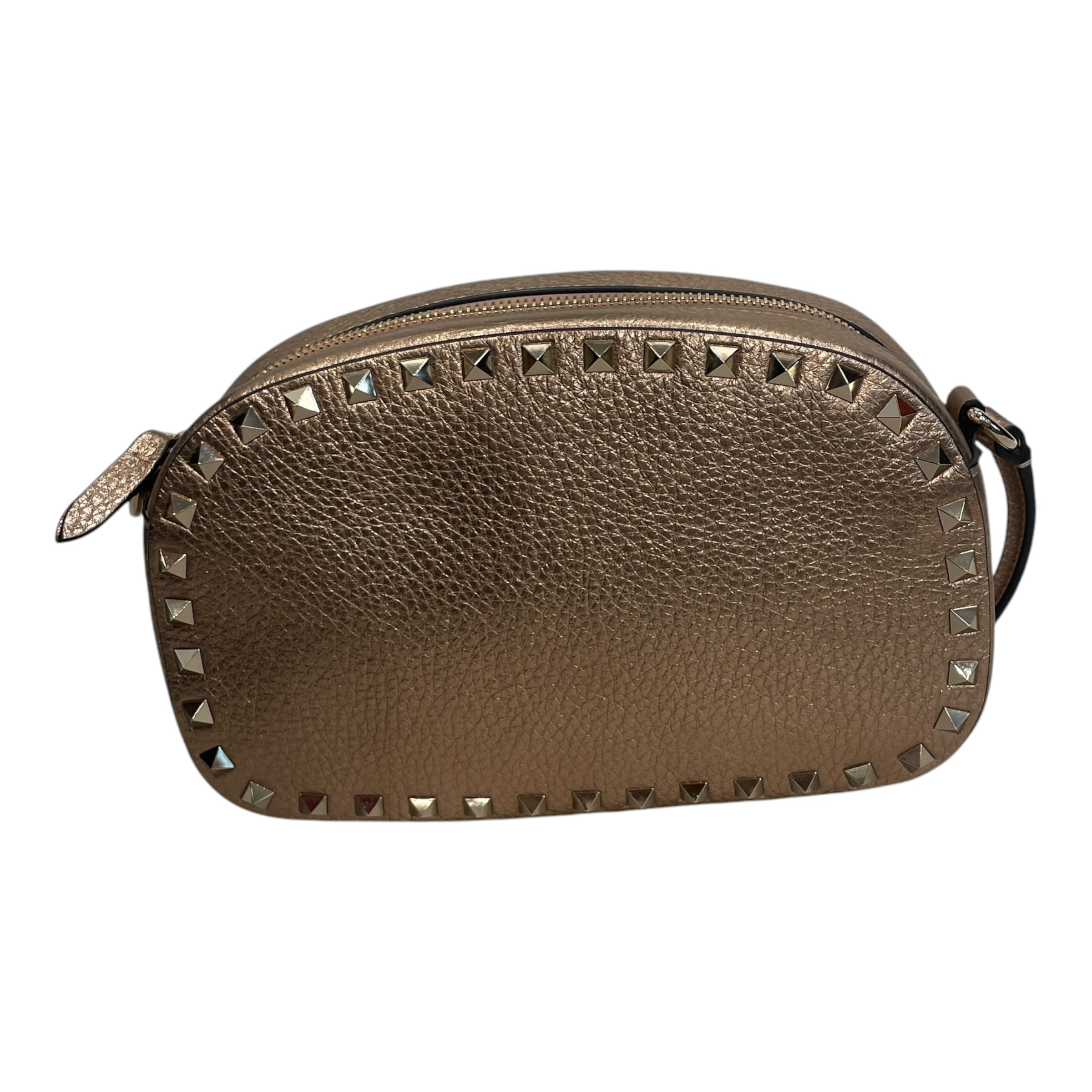 VALENTINO/Cross Body Bag/Leather/GLD/ROSE GOLD STUDDED view 1