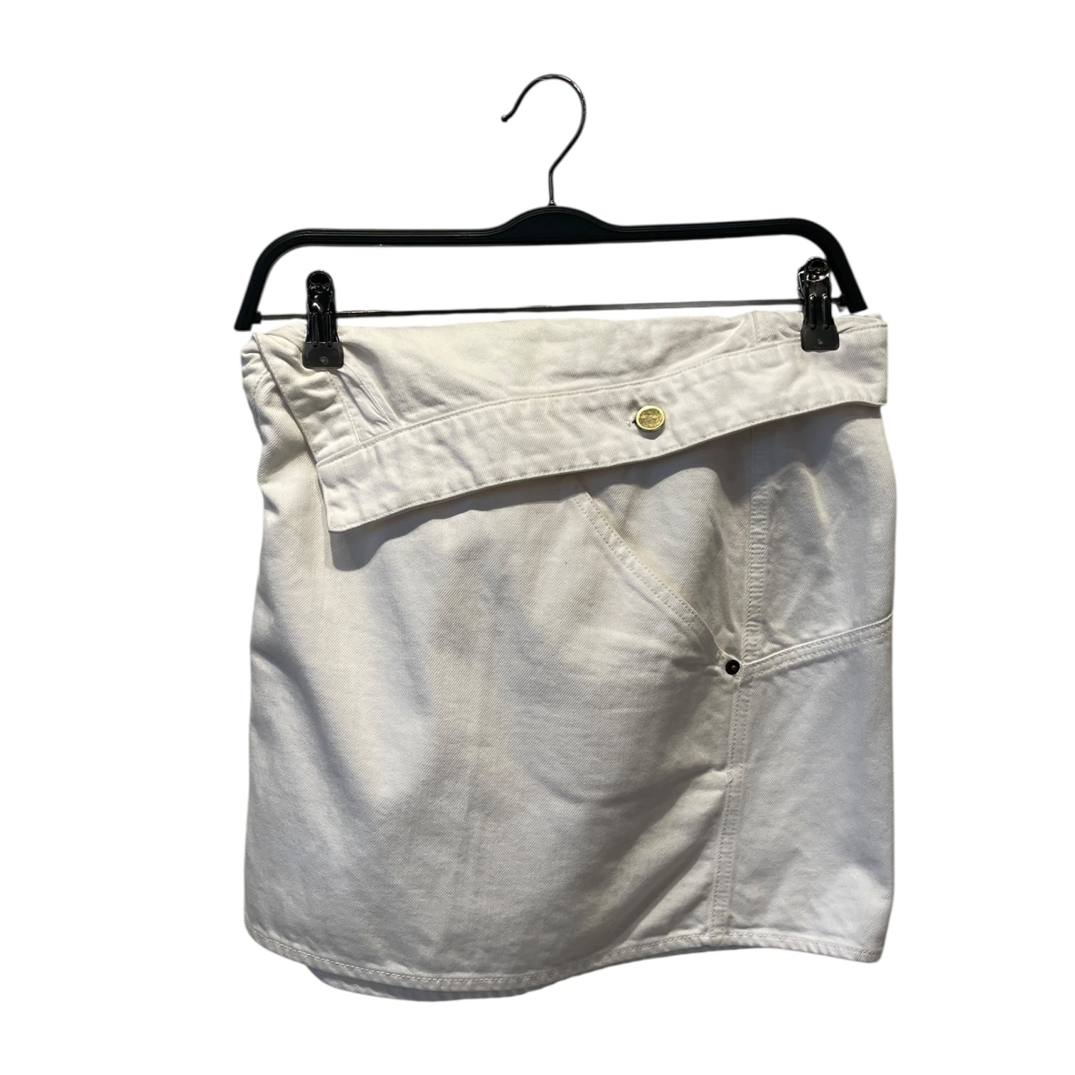 JACQUEMUS/Skirt/34/Cotton/WHT/ view 2