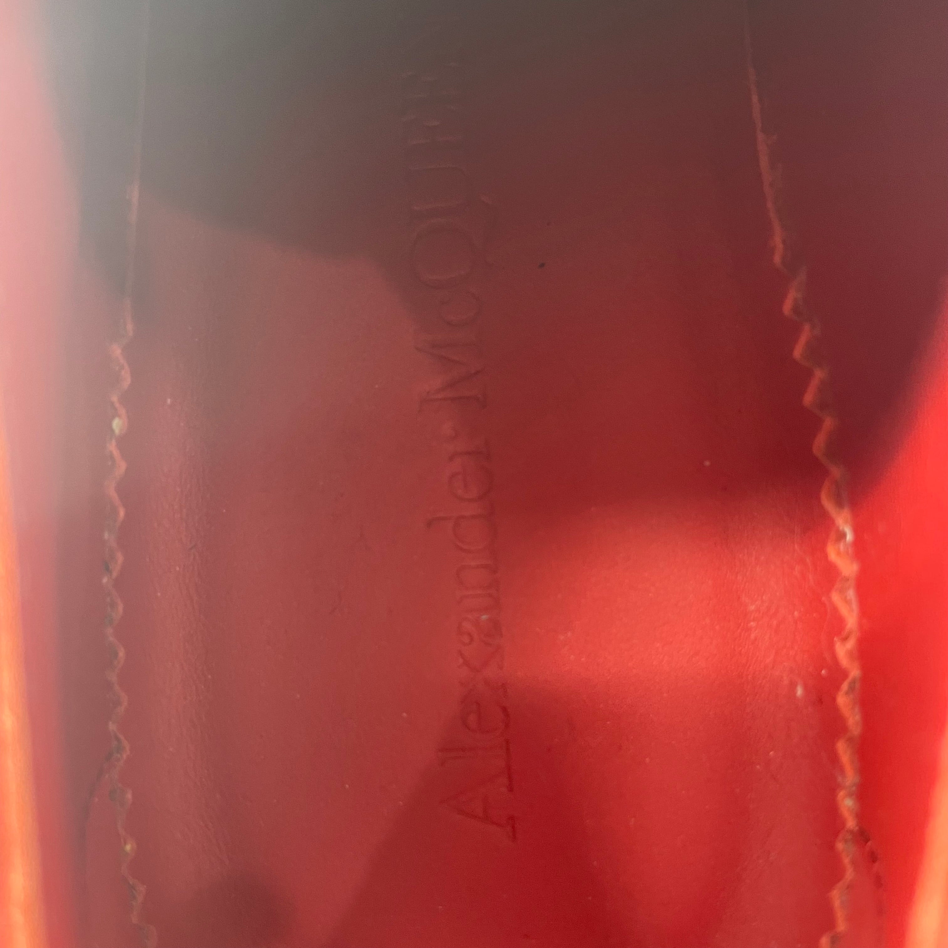 Alexander McQueen/Low-Sneakers/EU 37.5/Leather/BRD/PLATFORM view 3