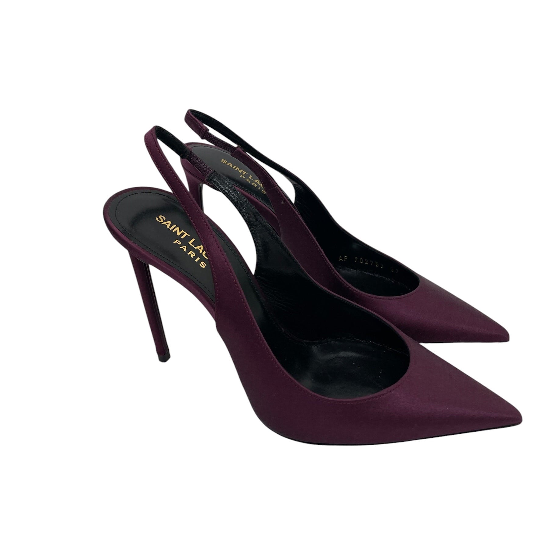 SAINT LAURENT/Heels/EU 37/PPL/ZOE SLINGBACK view 1