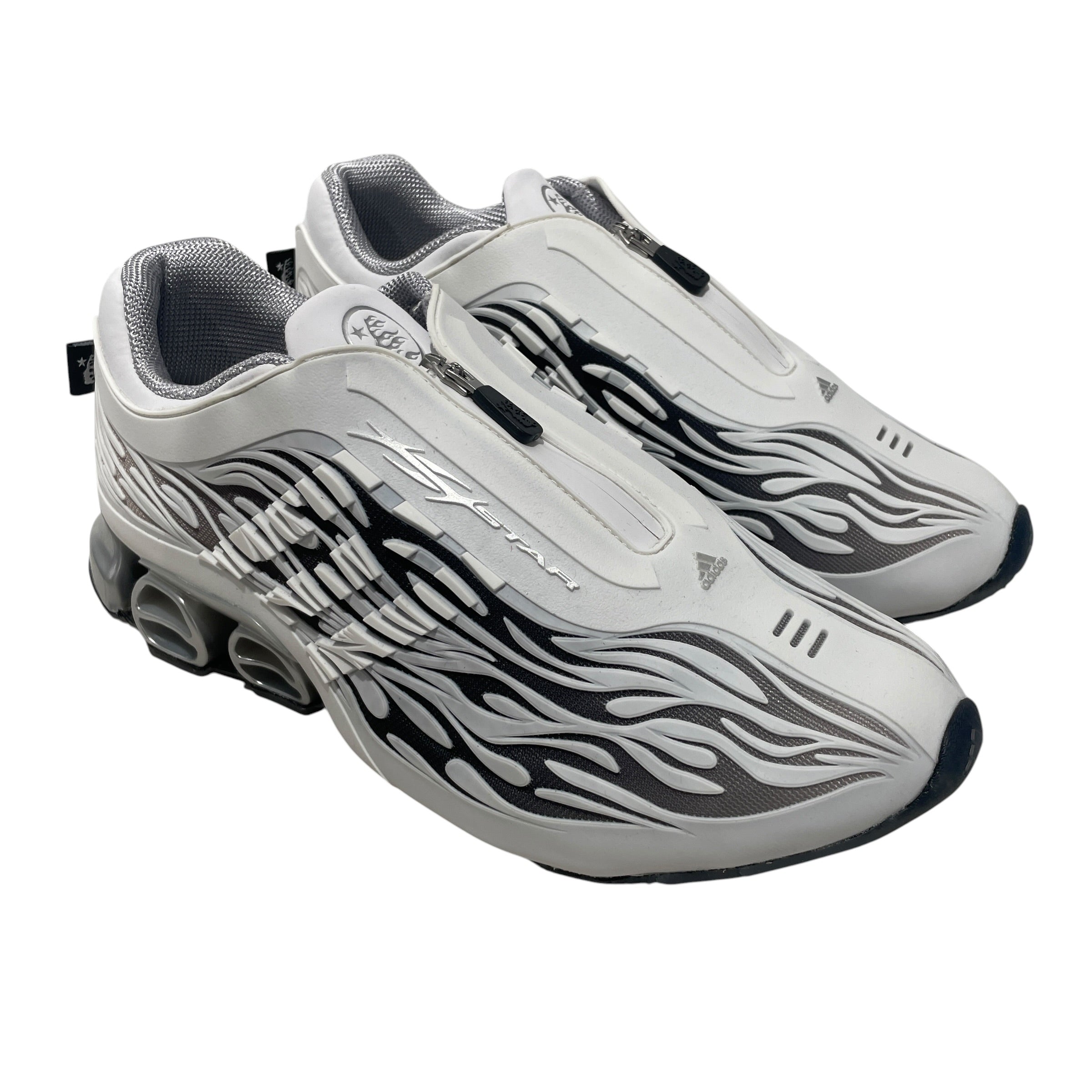 adidas/HELLSTAR/Low-Sneakers/US 9/Cotton/WHT/MEGARIDE S2 view 1
