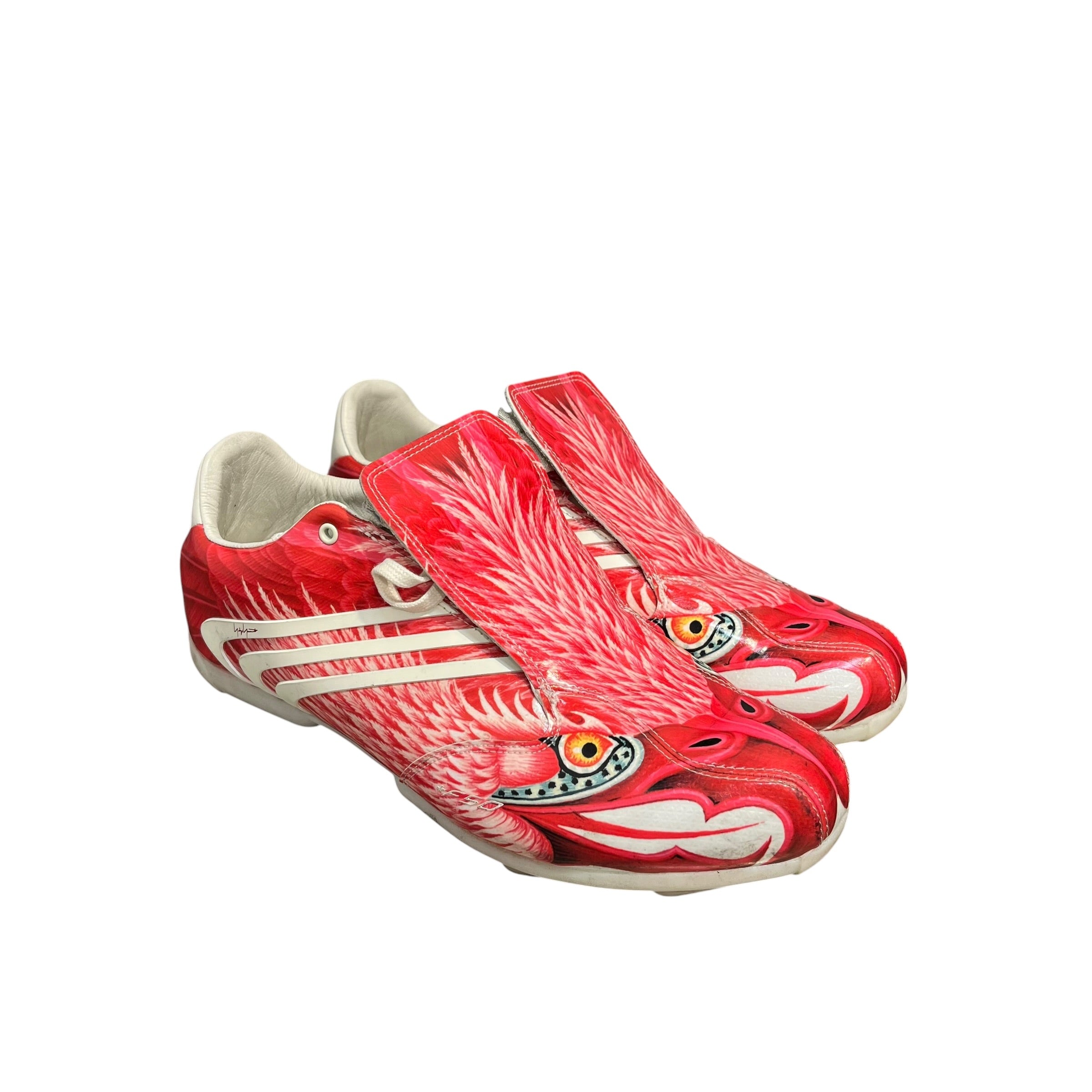 Y-3/Low-Sneakers/US 10/Graphic/Cotton/RED/DRAGON view 1