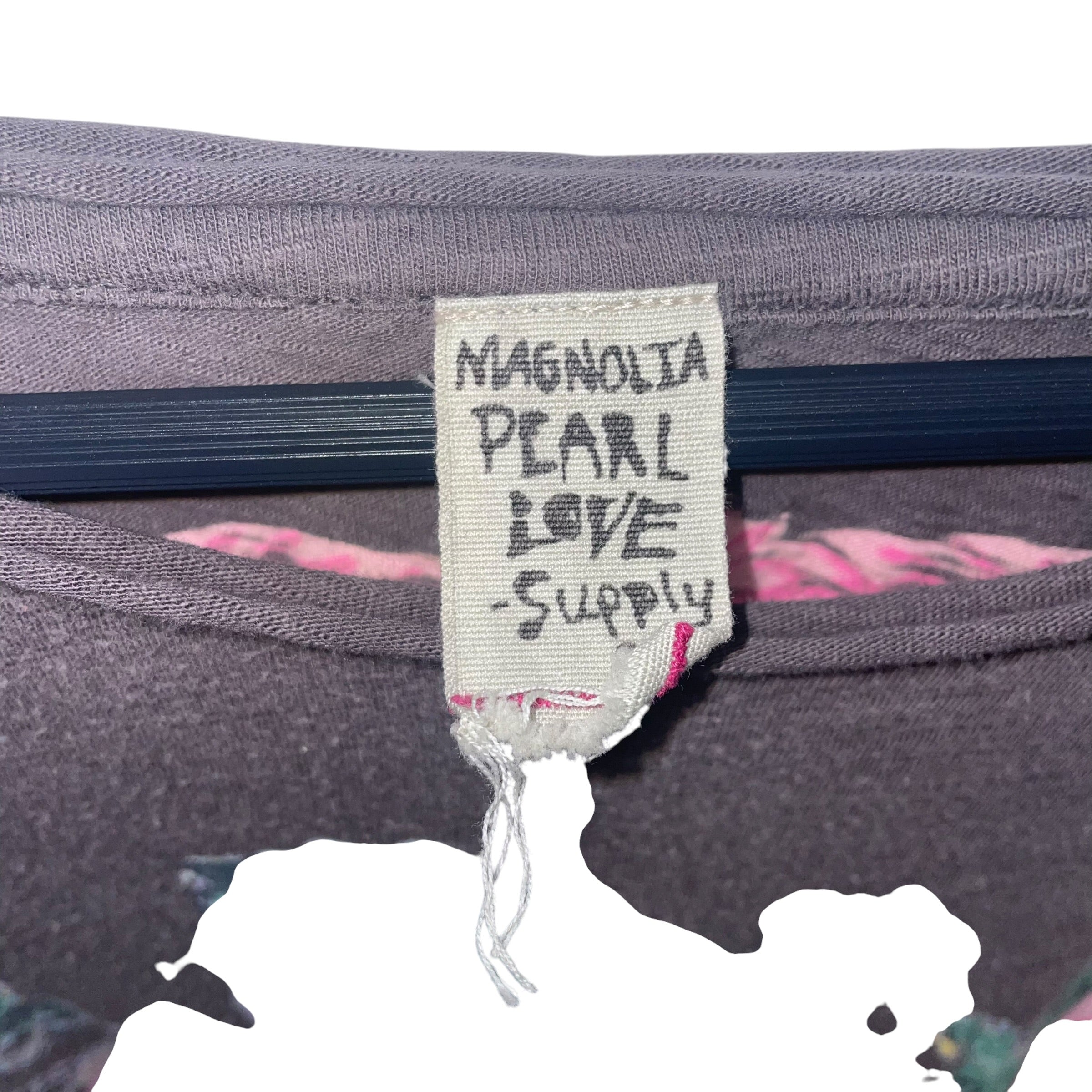 Magnolia Pearl/LS T-Shirt/Graphic/Cotton/GRY/Flor De La Pasion view 3