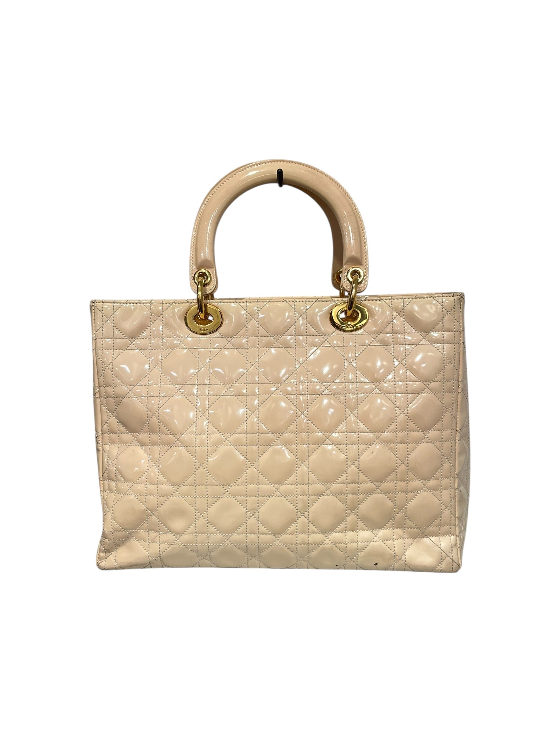 Christian Dior/Hand Bag/Leather/CRM/ view 2