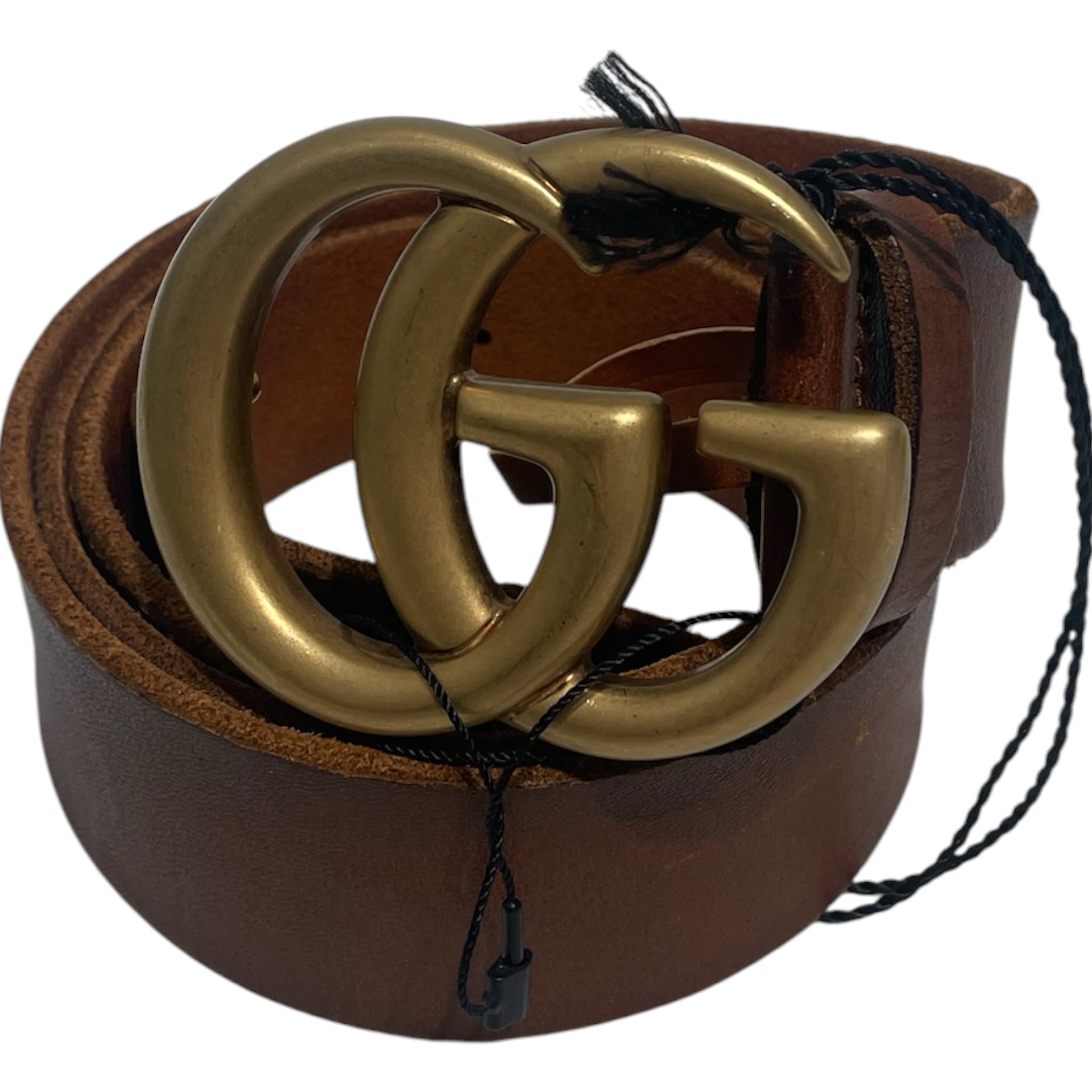 GUCCI/Belt/Leather/BRW/GG Marmont Belt view 1