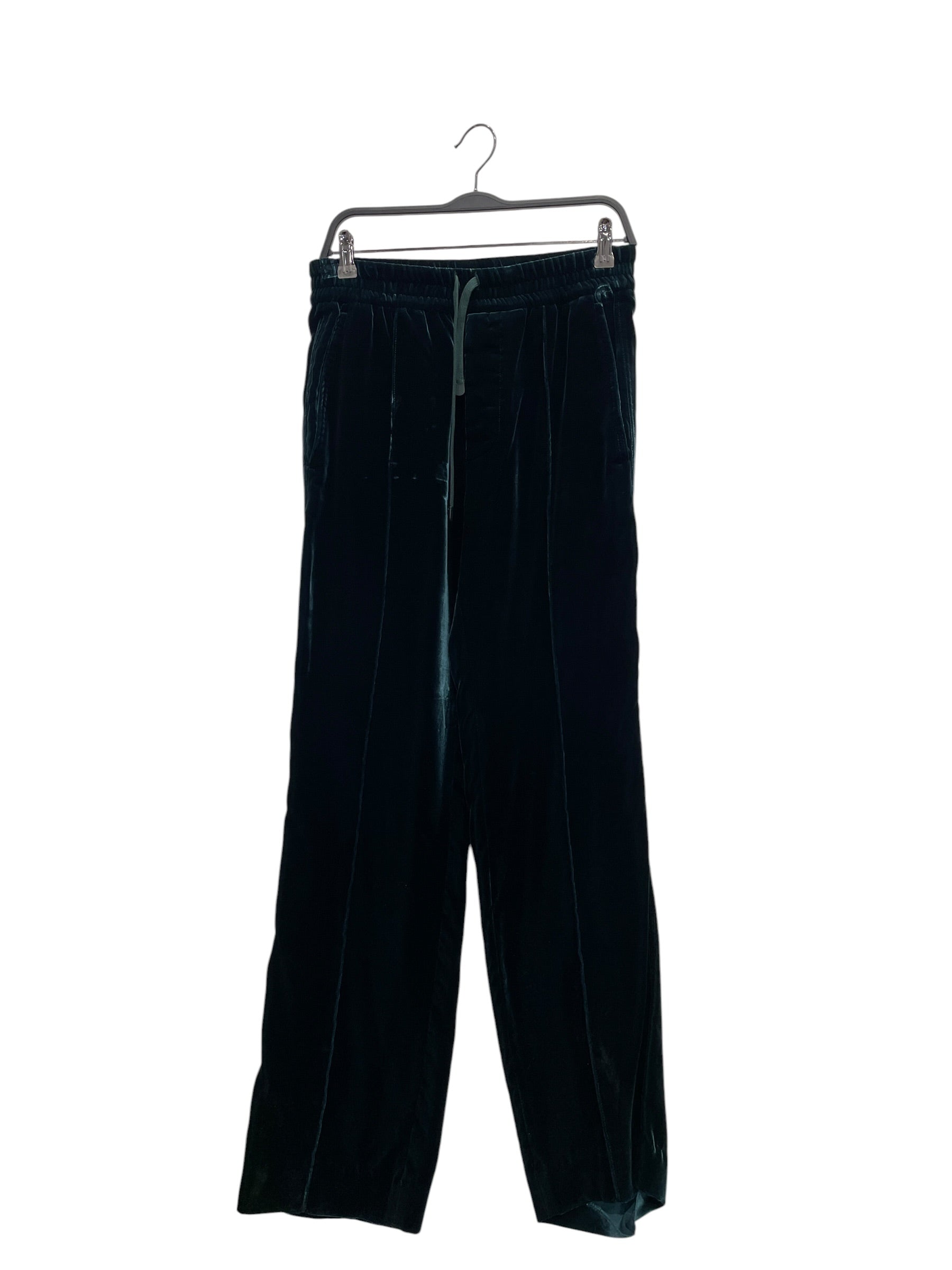 TOM FORD/Straight Pants/38/Velour/GRN/PANELED VELOUR PANT view 1