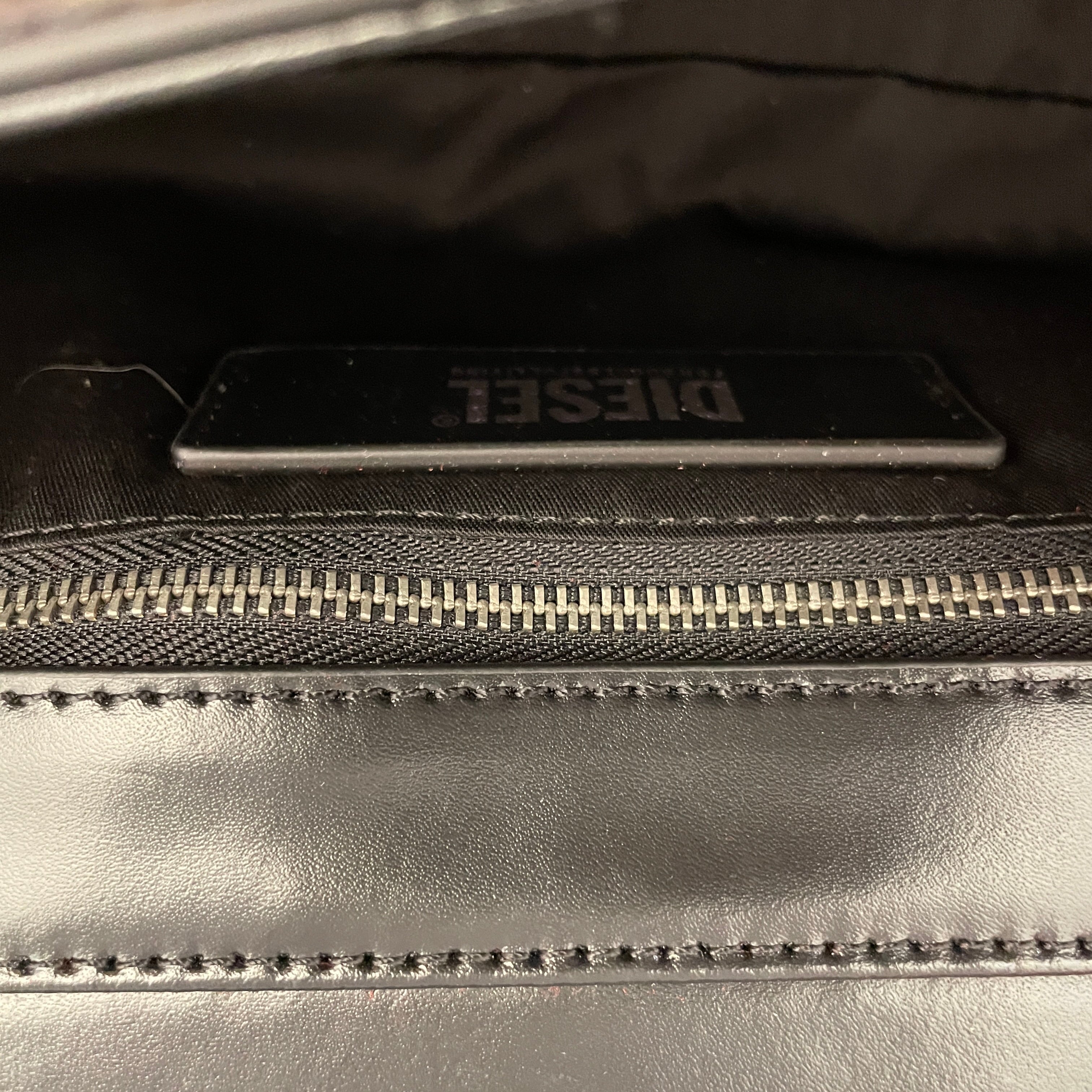 DIESEL/Bag/Leather/BLK/Biscotto view 5