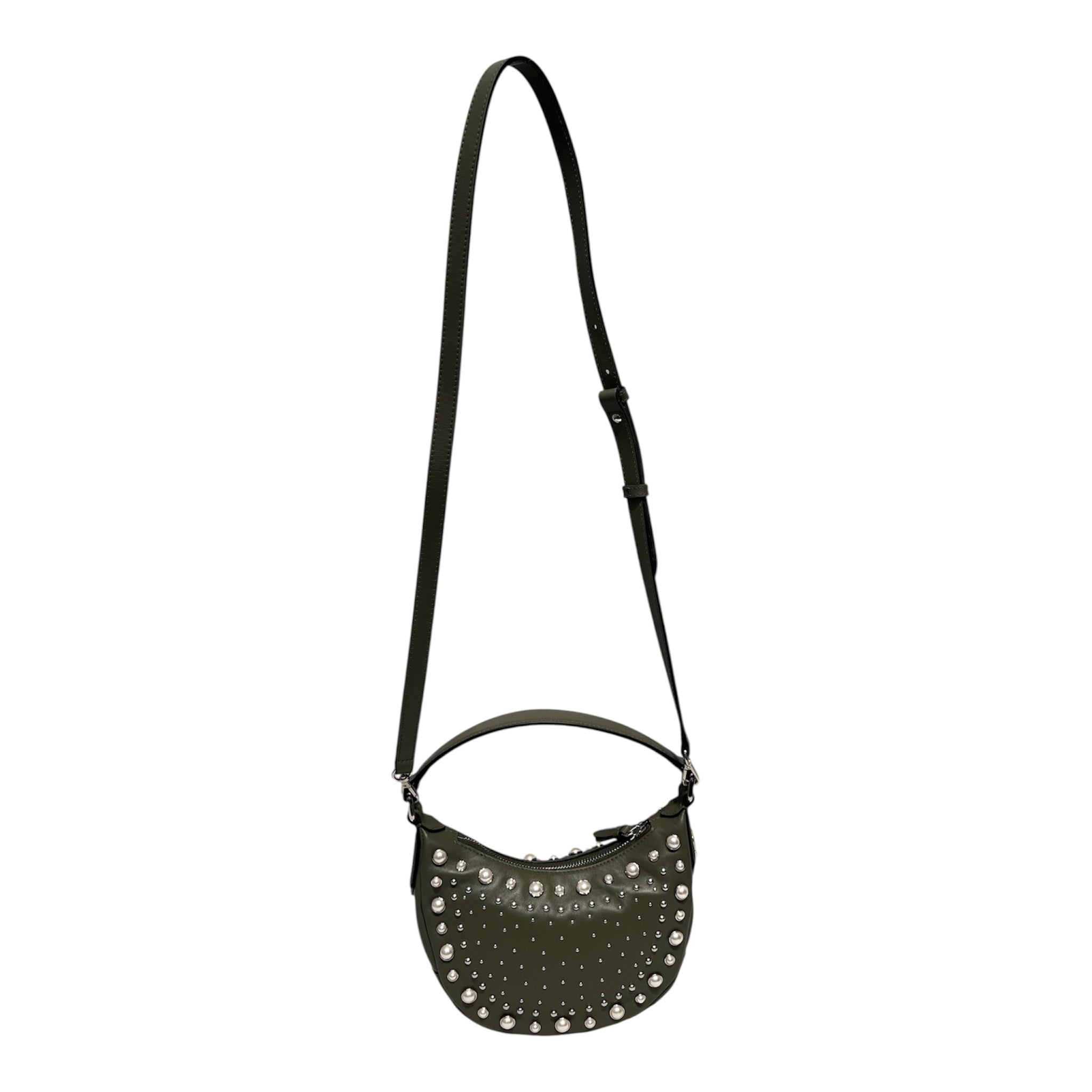 JIMMY CHOO/Bag/Leather/KHK/ view 1