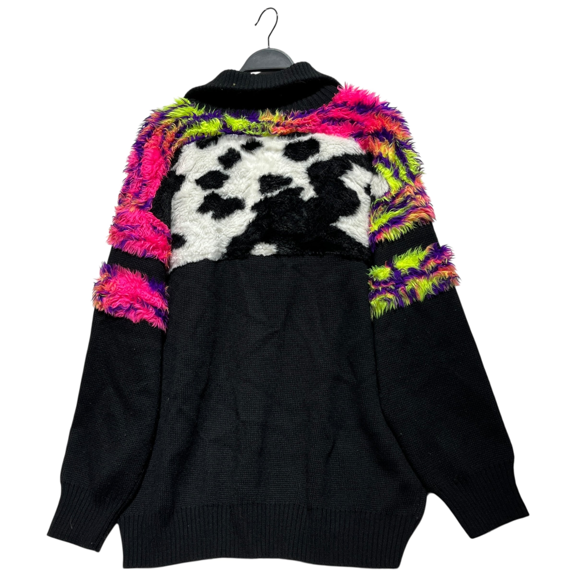 BALENCIAGA/Sweatshirt/Cotton/BLK/High Neck/PRIDE 1/4 ZIP view 2
