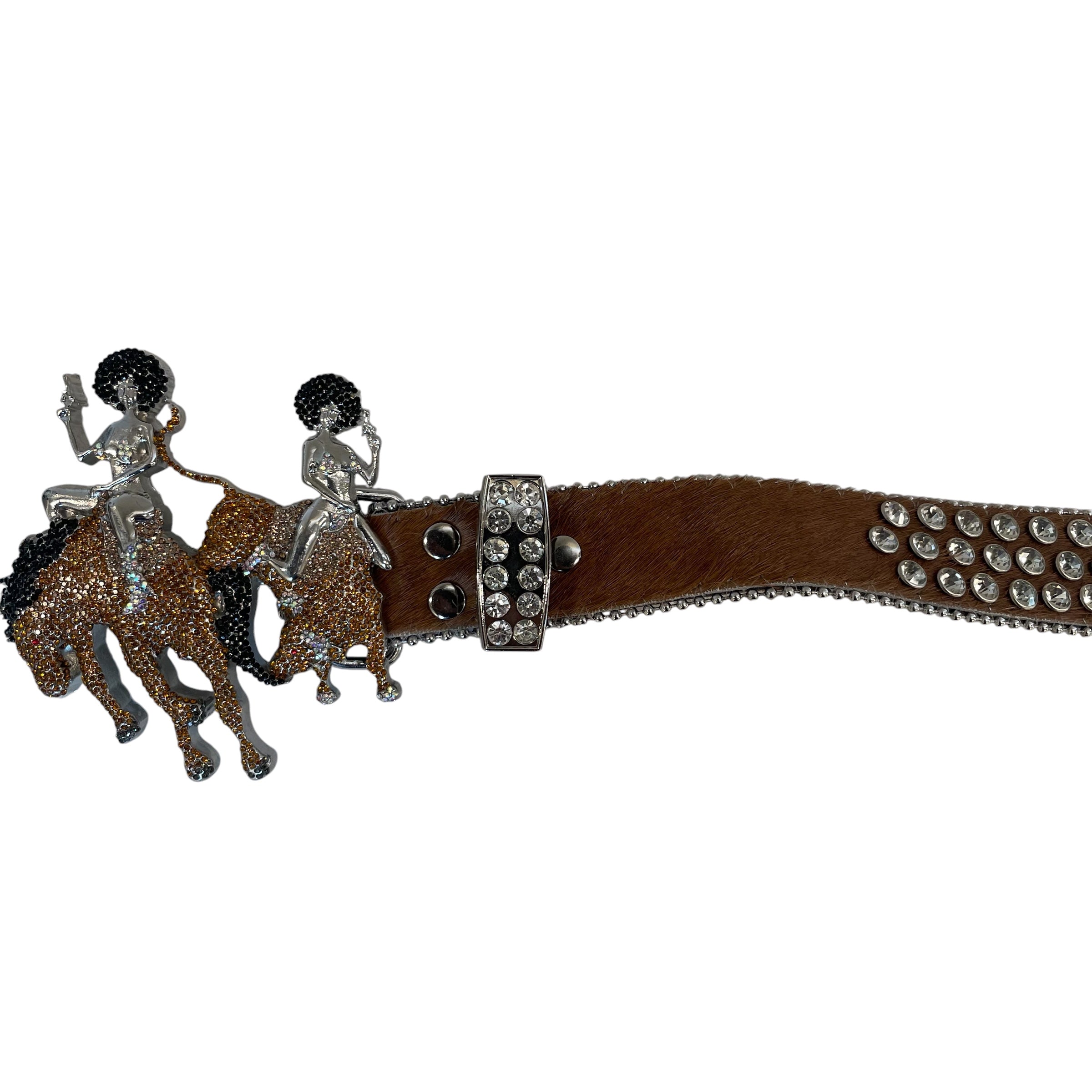 Stolen Arts/Belt/CML/M's/cowgirl/sil hard/whi gems/gun view 2