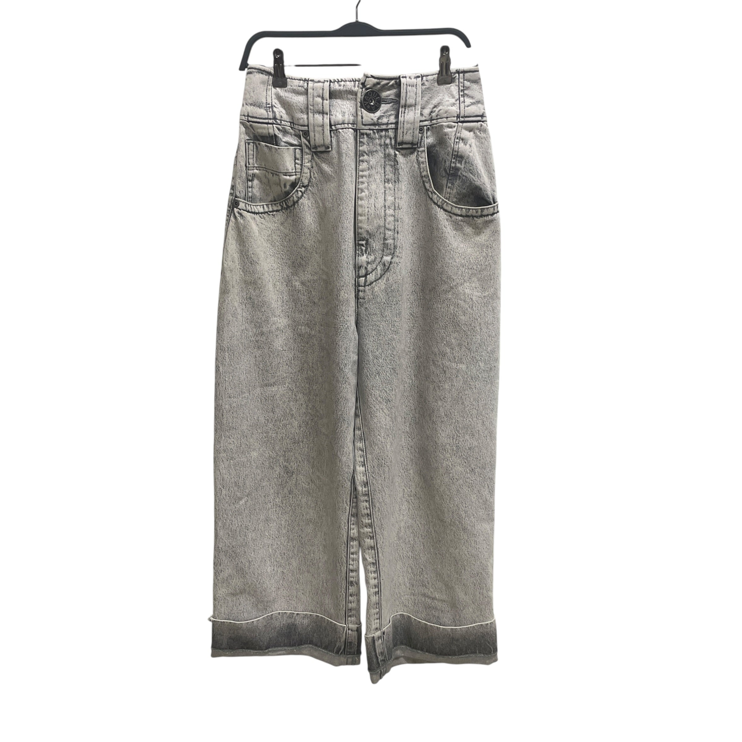 Vaquera/Bootcut Pants/S/Denim/GRY/acid wash view 1