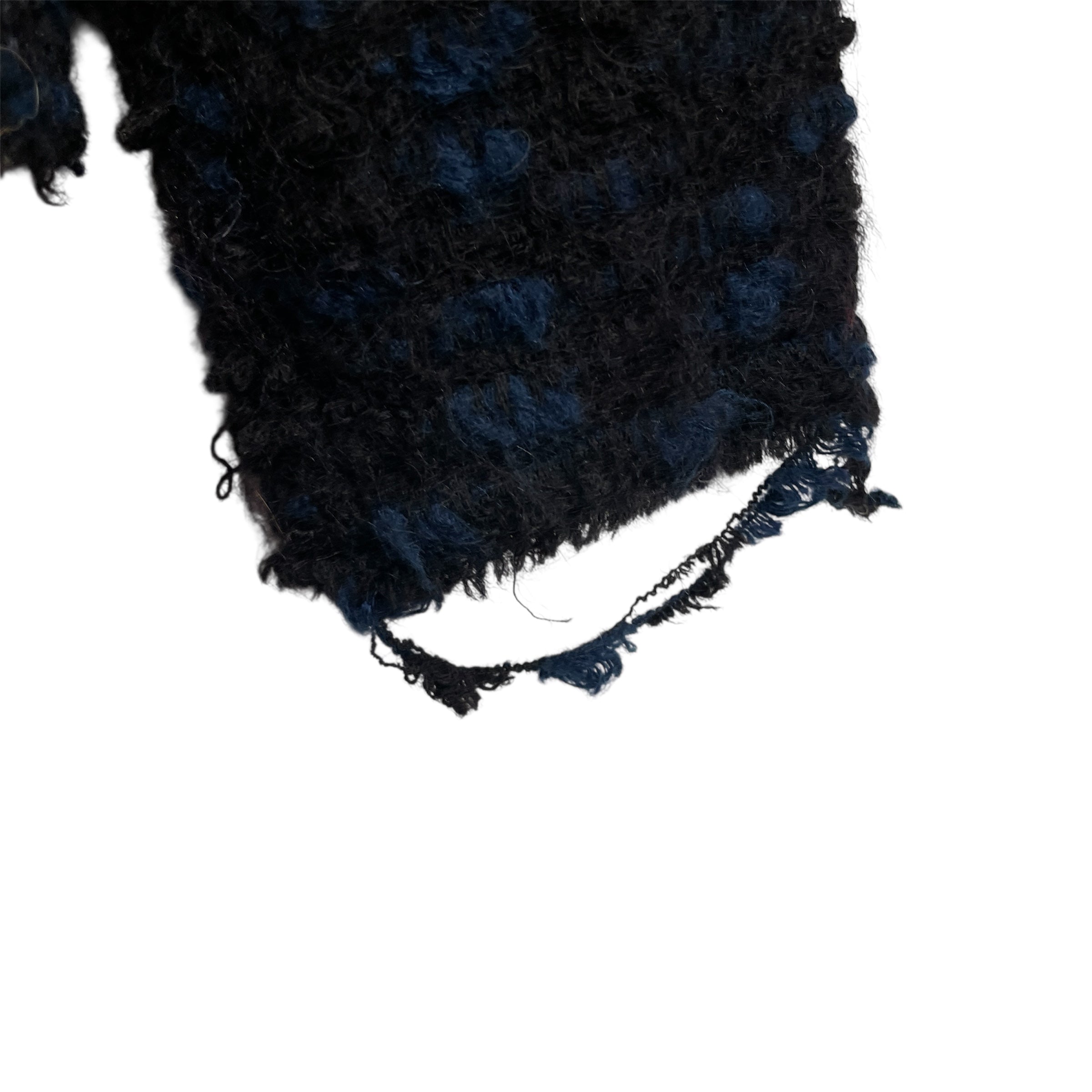 ISABEL MARANT/Jacket/3/Wool/BLK/BLK/BLU TEXTURED WOOL ZIP UP view 5
