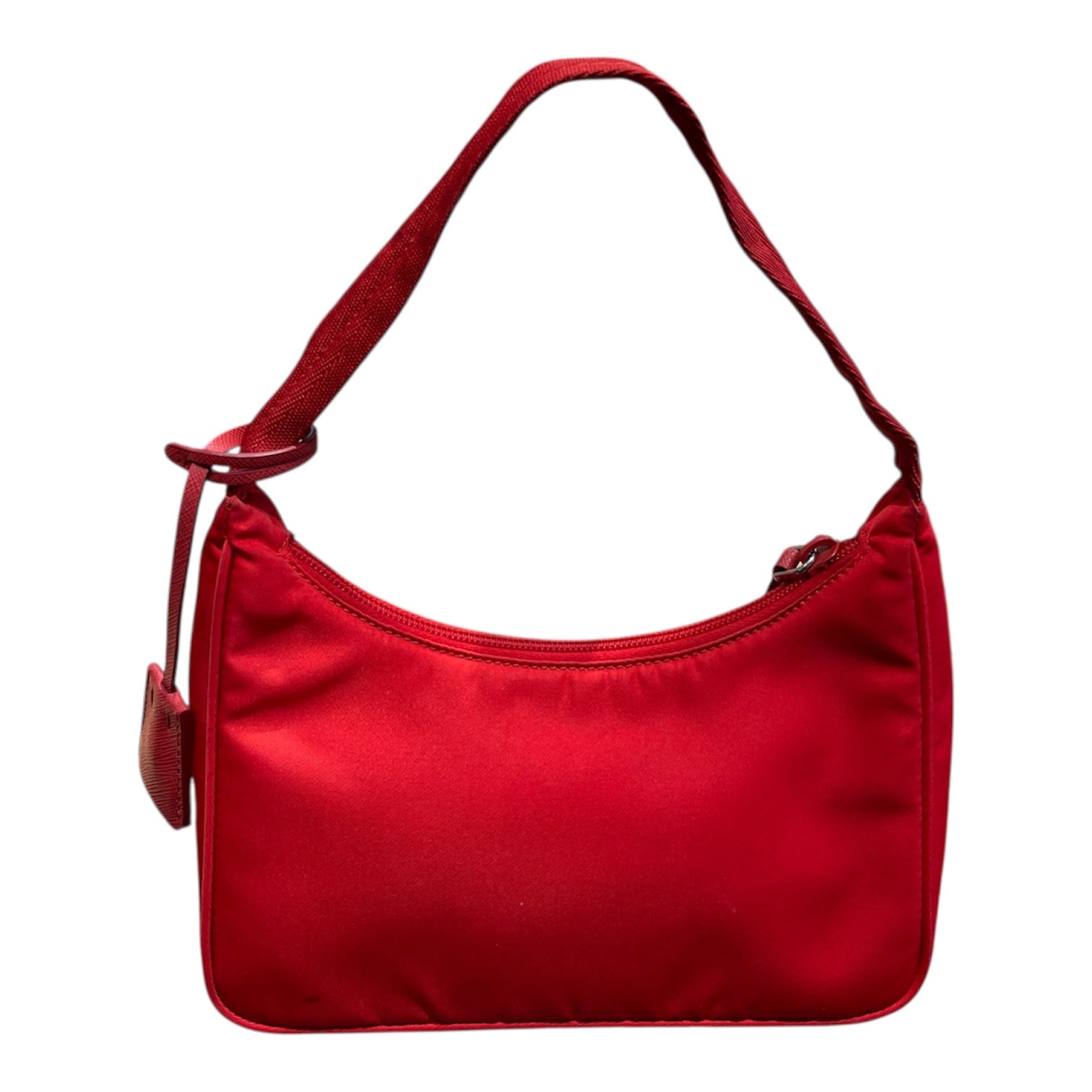 PRADA/Cross Body Bag/Nylon/RED/Nylon Re-Edition 2000 view 2