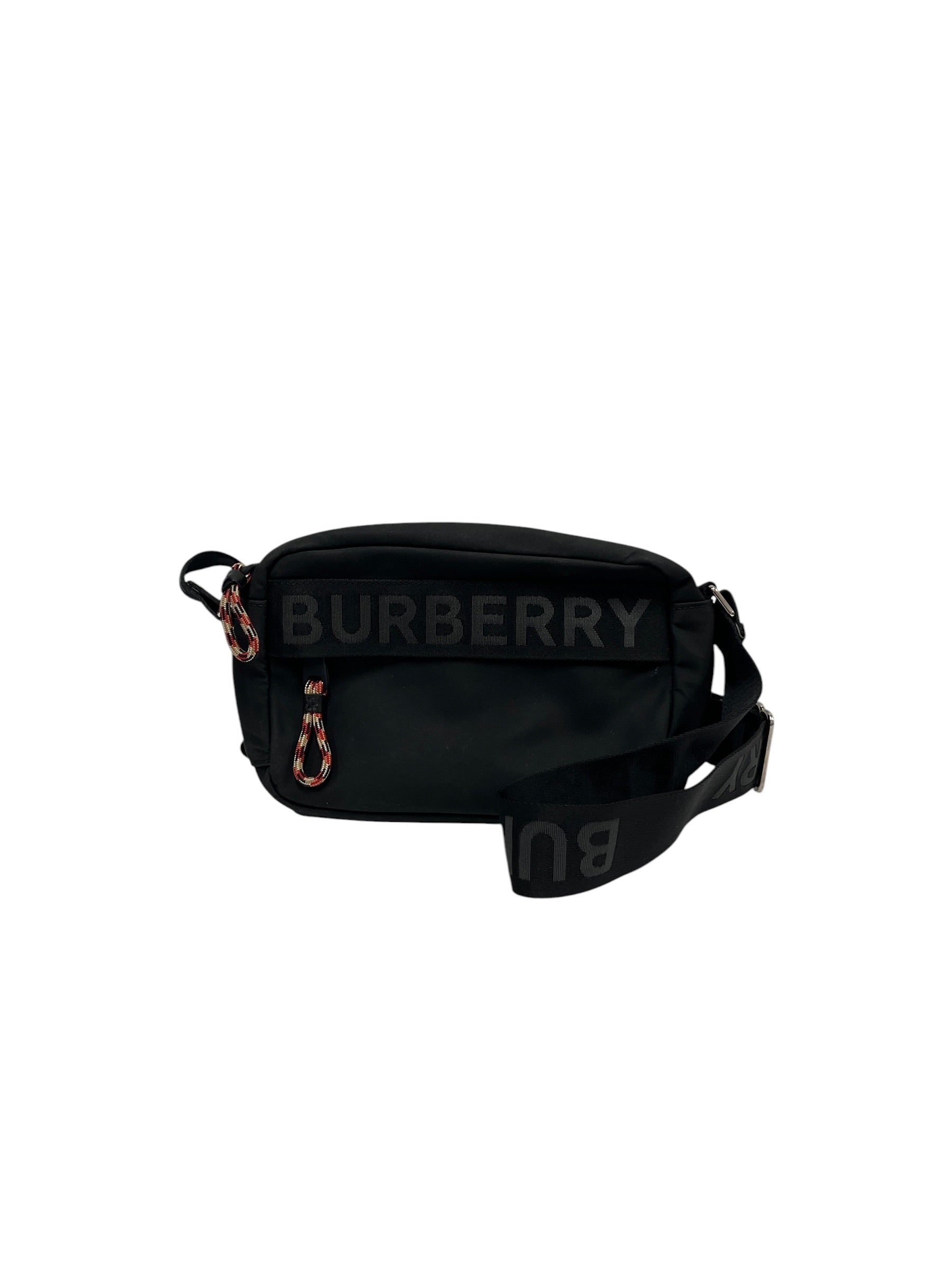 BURBERRY/Cross Body Bag/Polyester/BLK/ECONYL Crossbody Bag view 1
