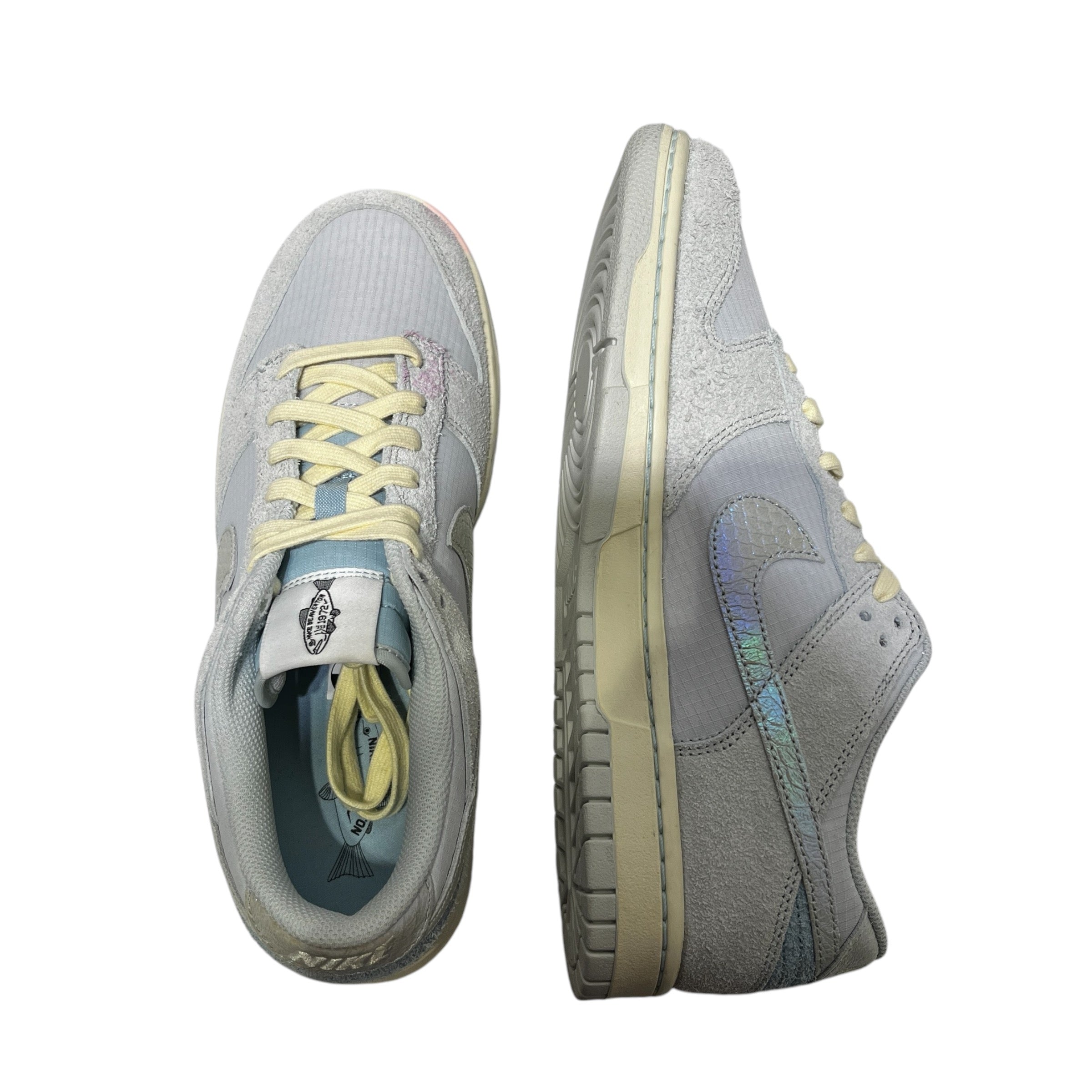 NIKE/DUNK LOW SE/Low-Sneakers/US 8.5/Suede/BLU/DV7210-001 view 8