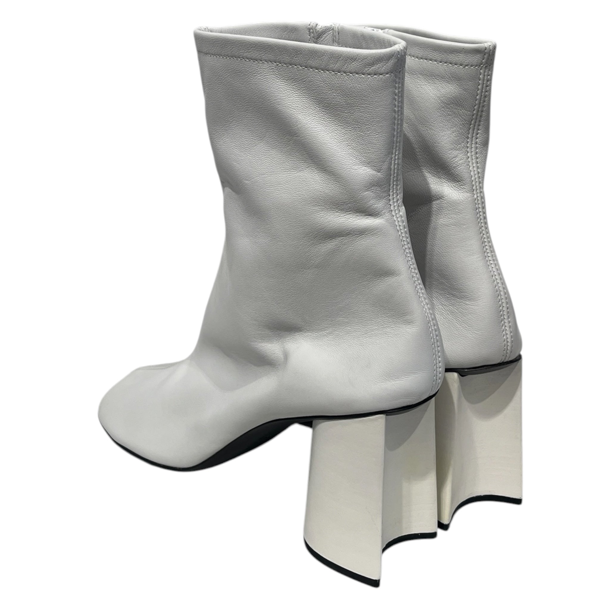 BALENCIAGA/Boots/EU 41/Leather/WHT/ view 2