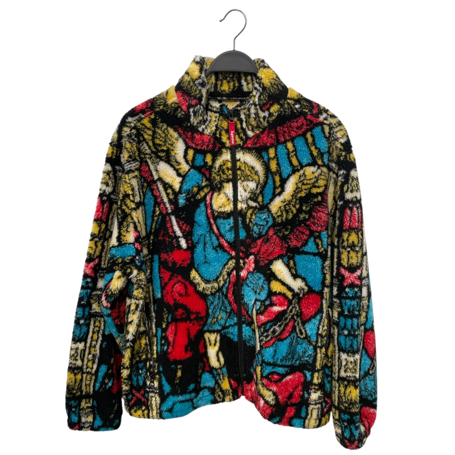 Supreme/Fleece Jkt/L/Wool/MLT/All Over Print/SAINT MICHAEL ZIP UP view 1