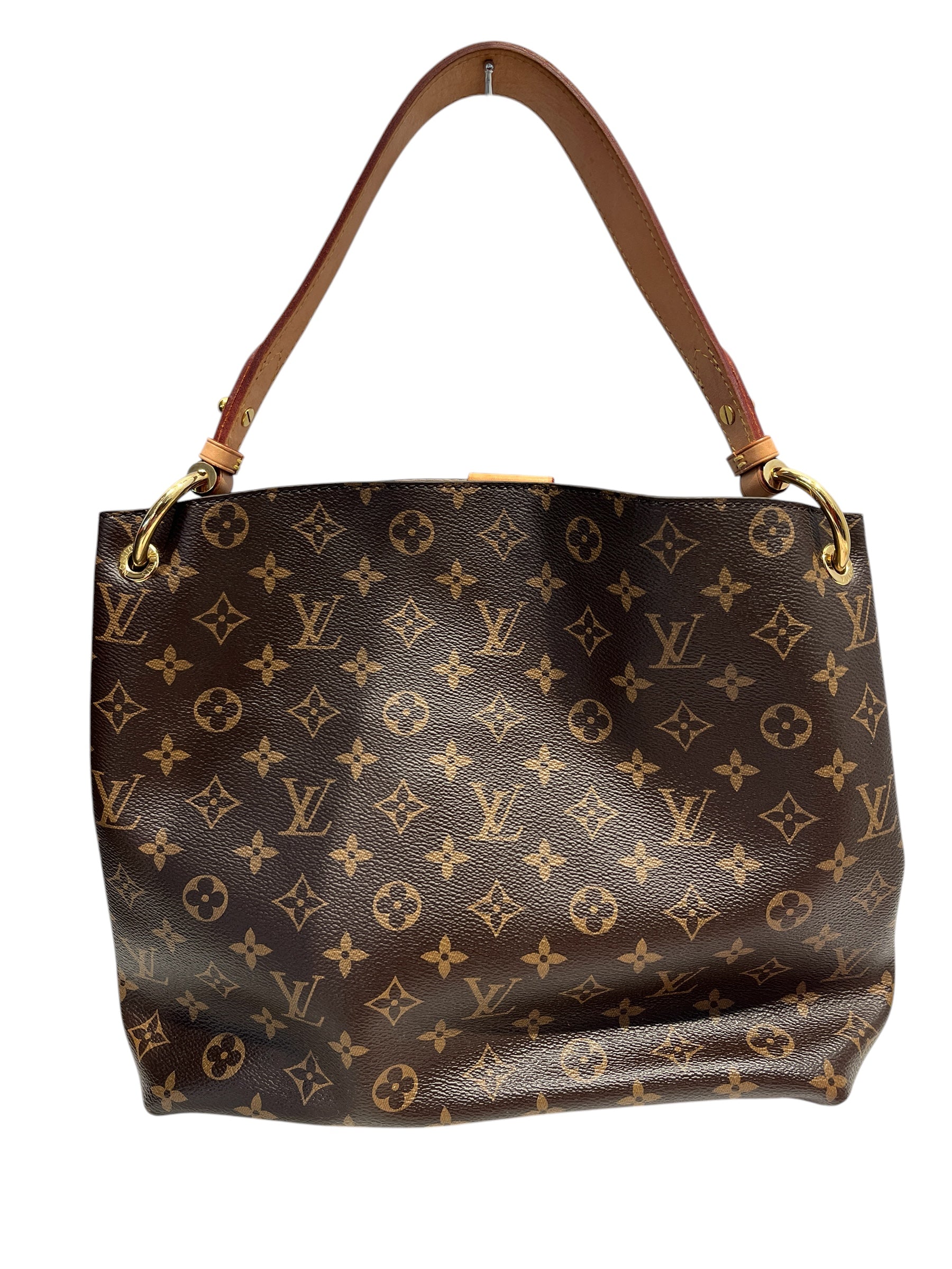 LOUIS VUITTON/Tote Bag/Monogram/Leather/BRW/GRACEFULPM view 2